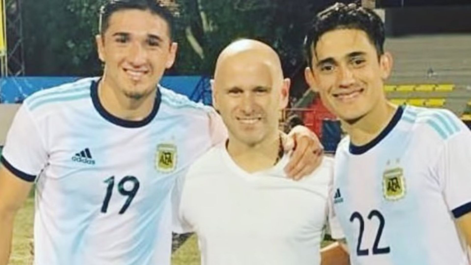 Favio Cabral Colo Colo Pablo Solari Selección Argentina Sub 18