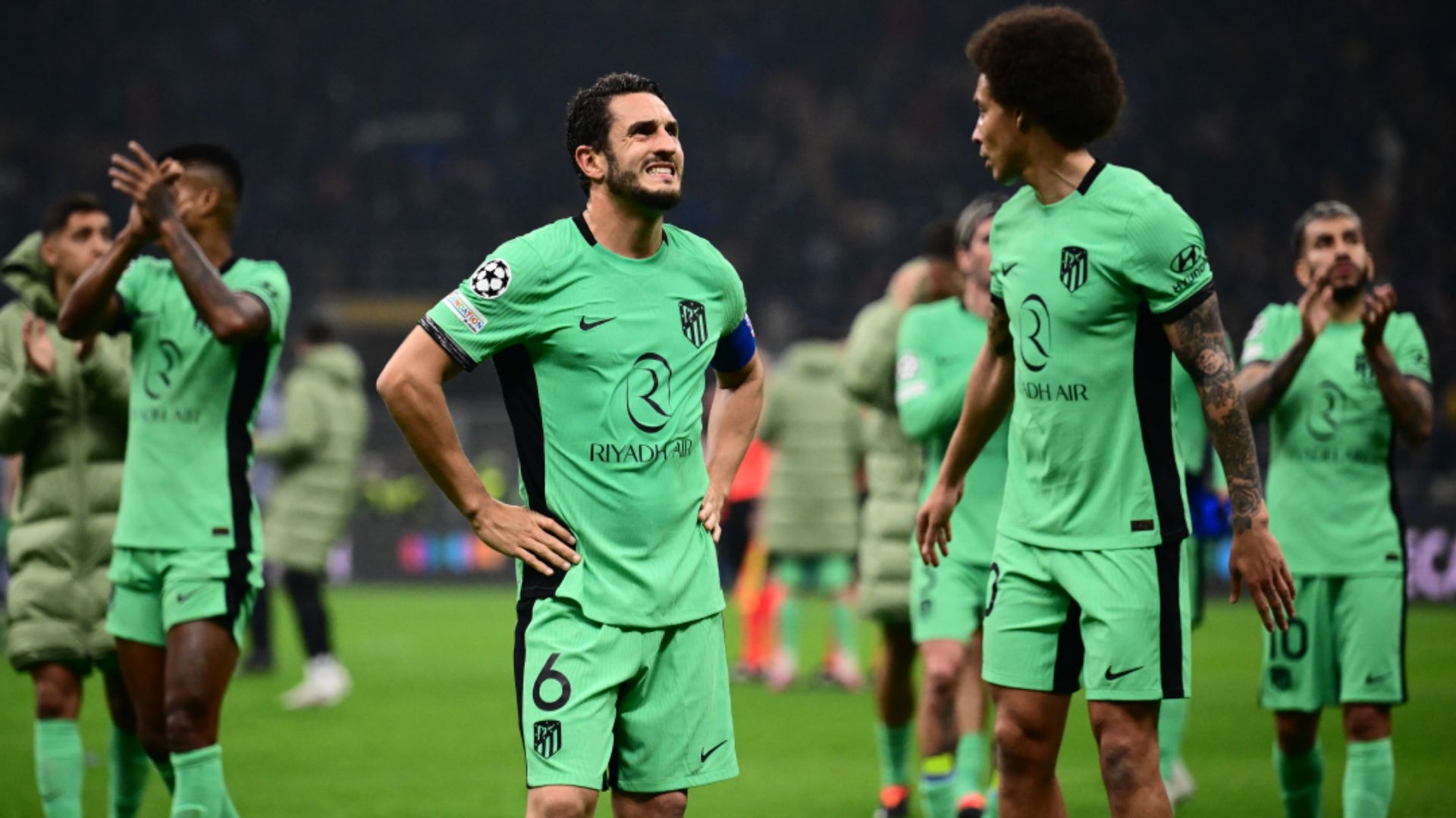 Koke Witsel Atletico Madrid Inter Liga de Campeones 2024