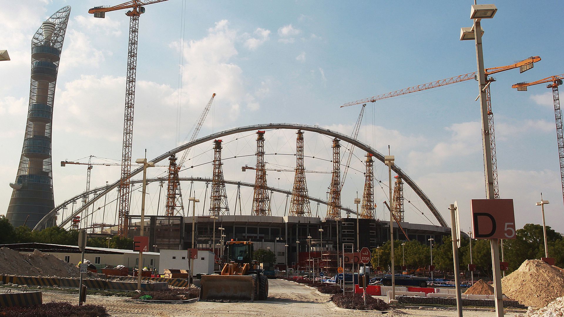 Qatar Katar World Cup WM Stadium 11132014