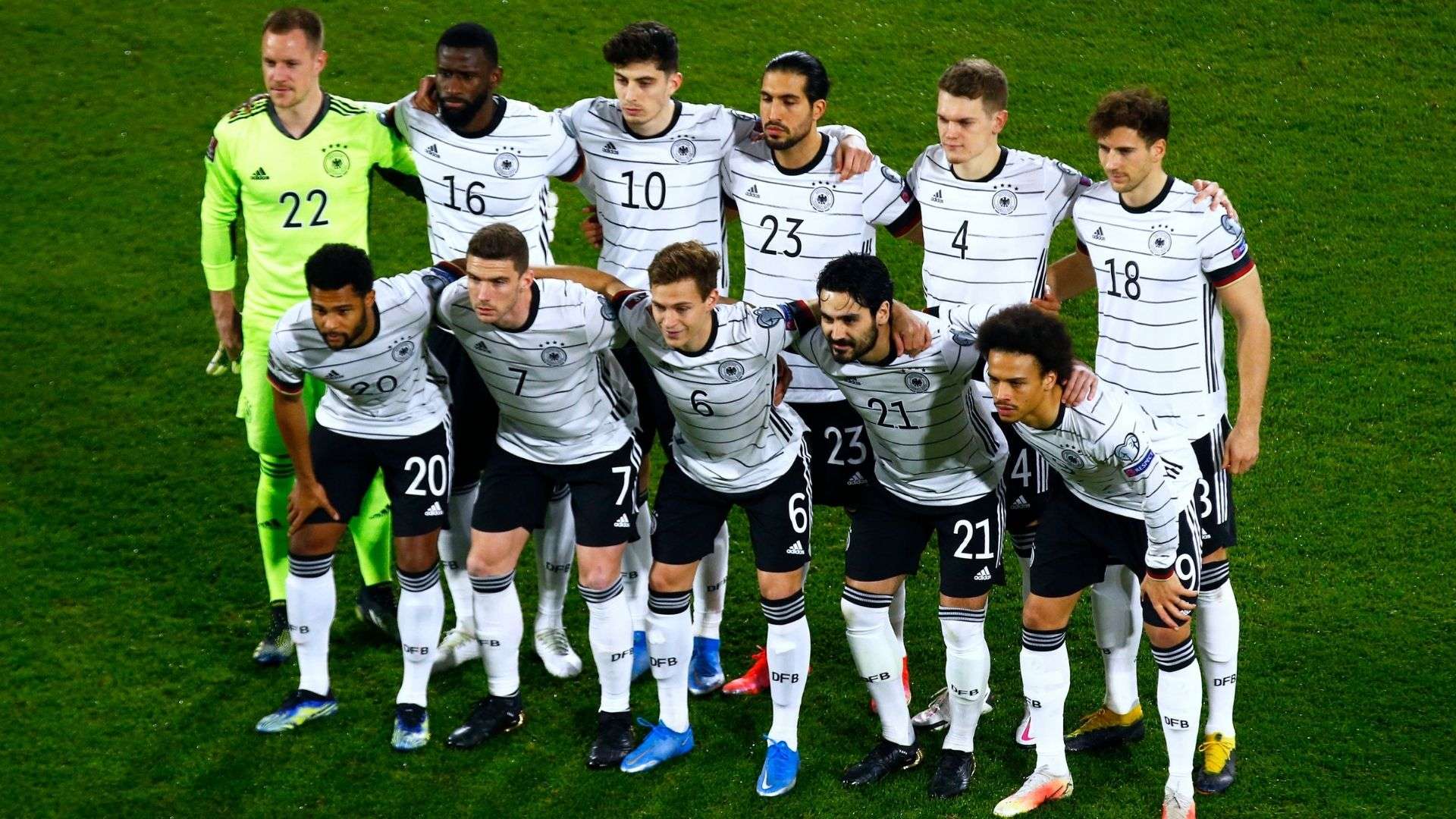 Alemania Macedonia Clasificación Qatar 2022 31032021