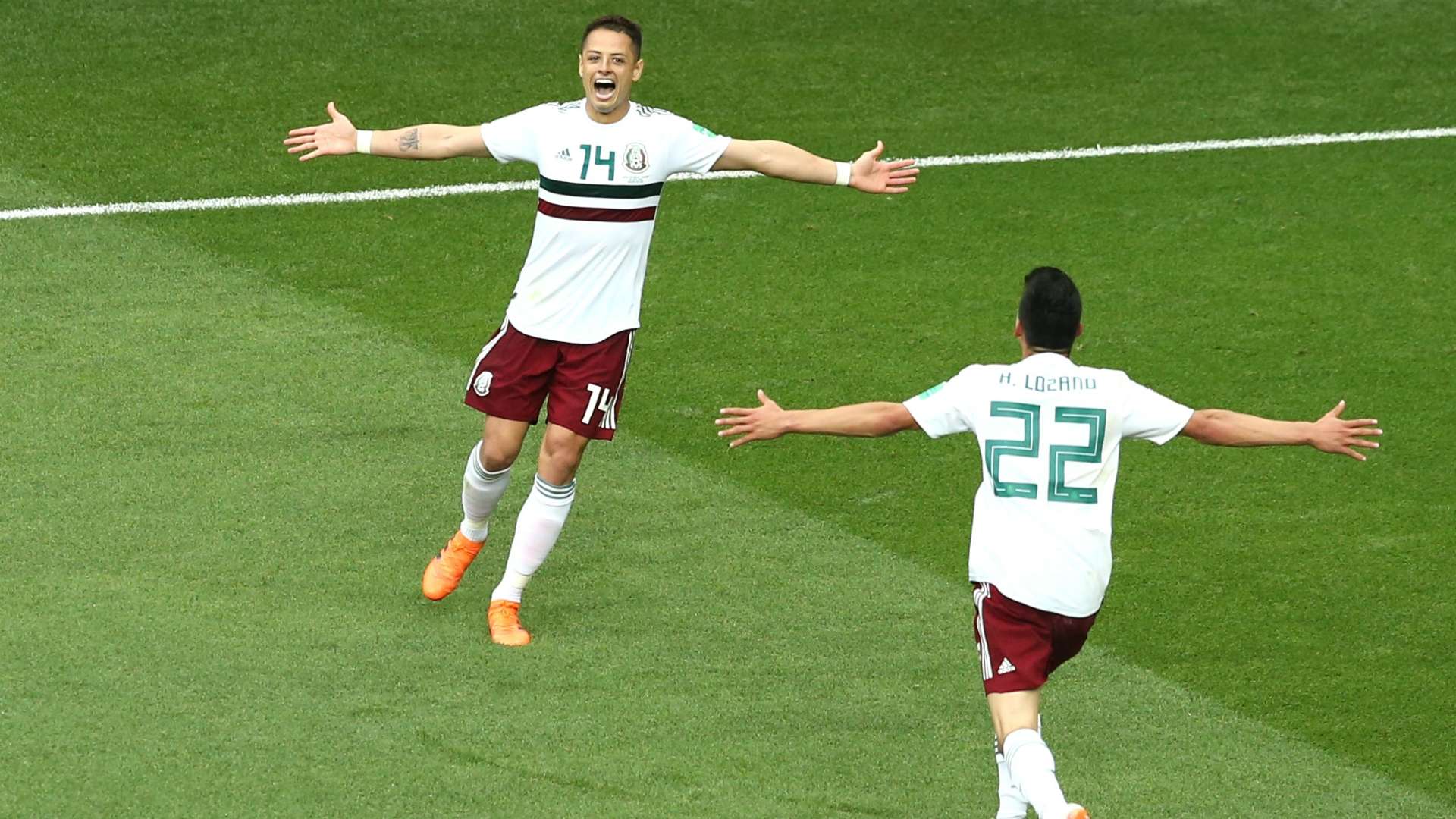 Chicharito México Corea WC 2018