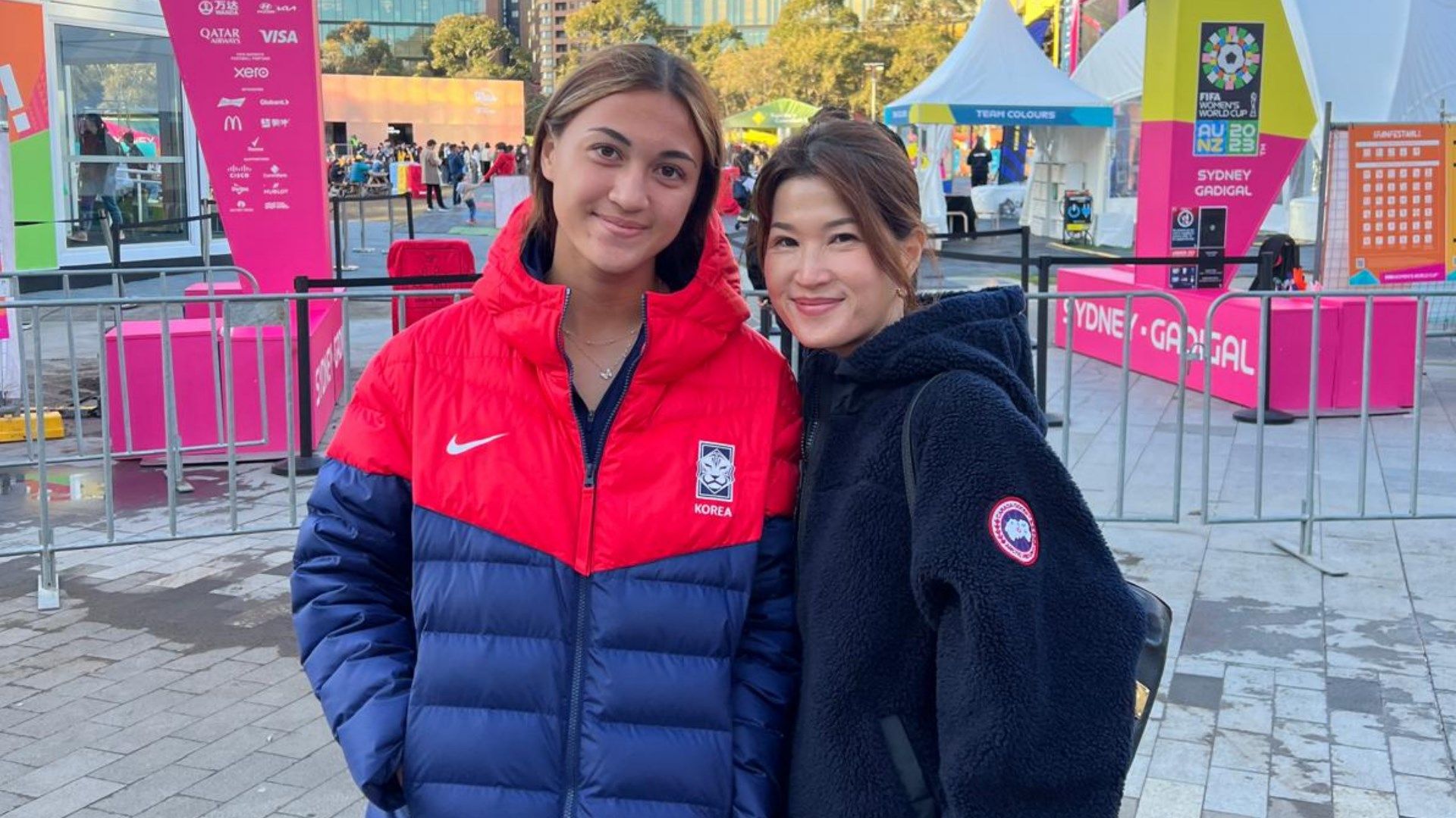 Casey Phair and mother