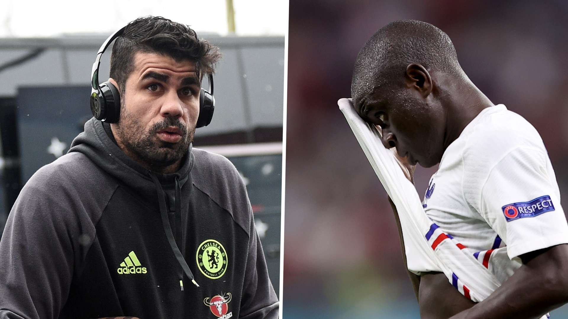 Diego Costa N'Golo Kante split