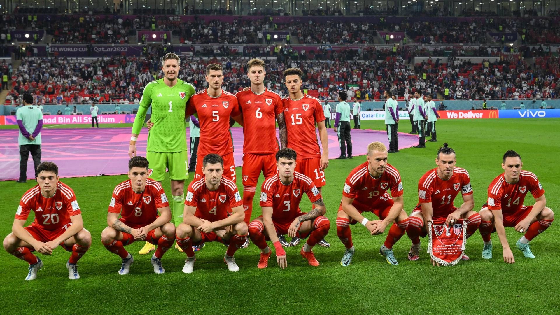 Wales Teamfoto WM 2022