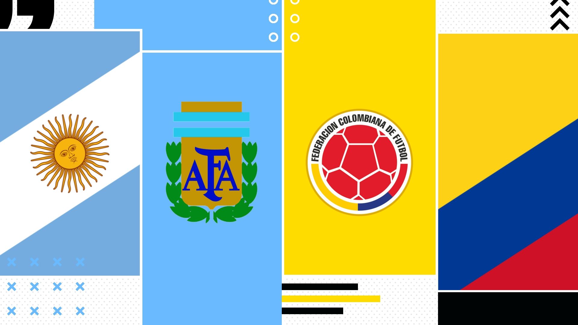 Argentina-Colombia tv streaming