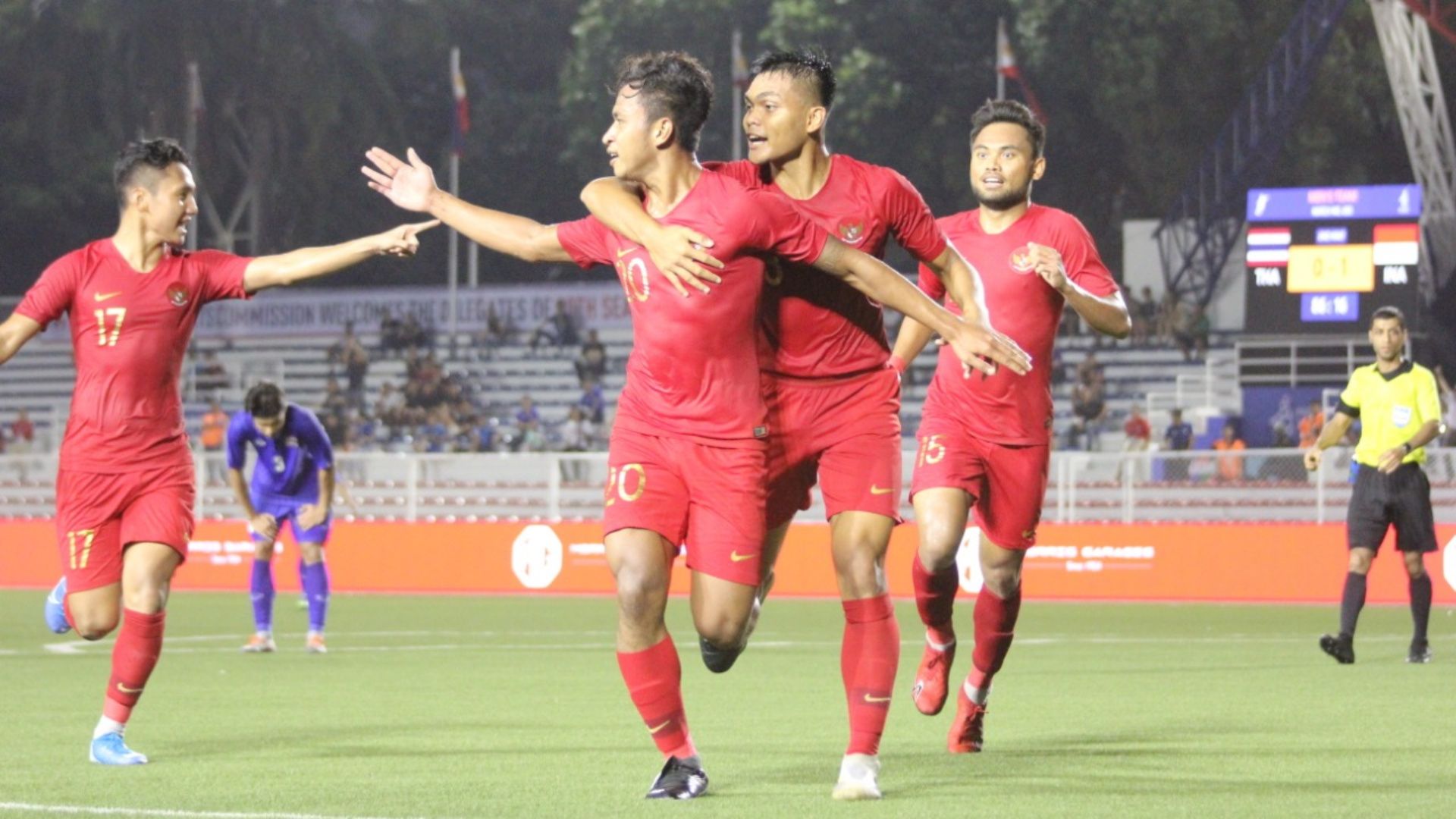 Thailand U-23 0-2 Indonesia U-23 26112019