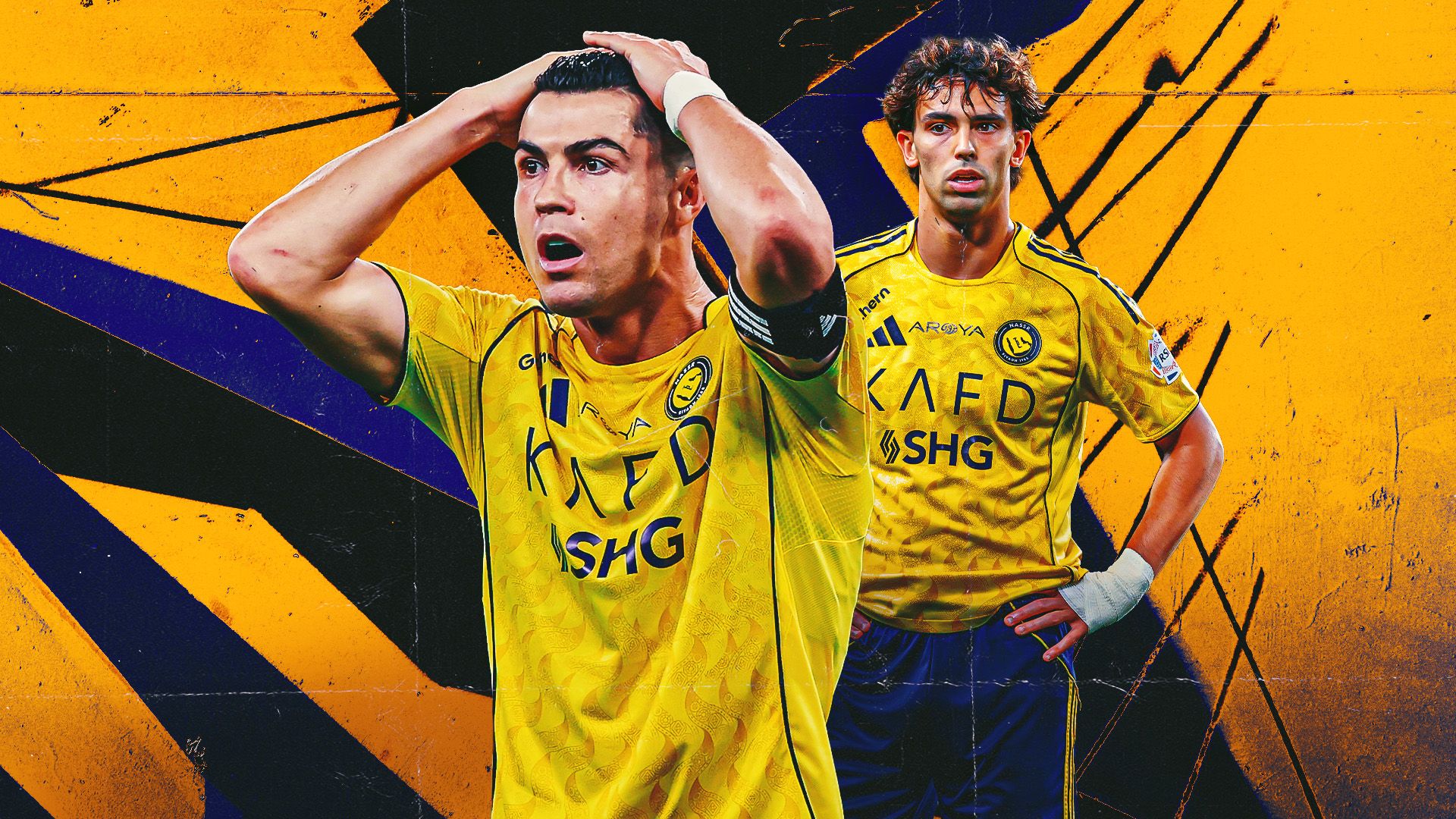 Cristiano Ronaldo Al-Nassr struggles GFX