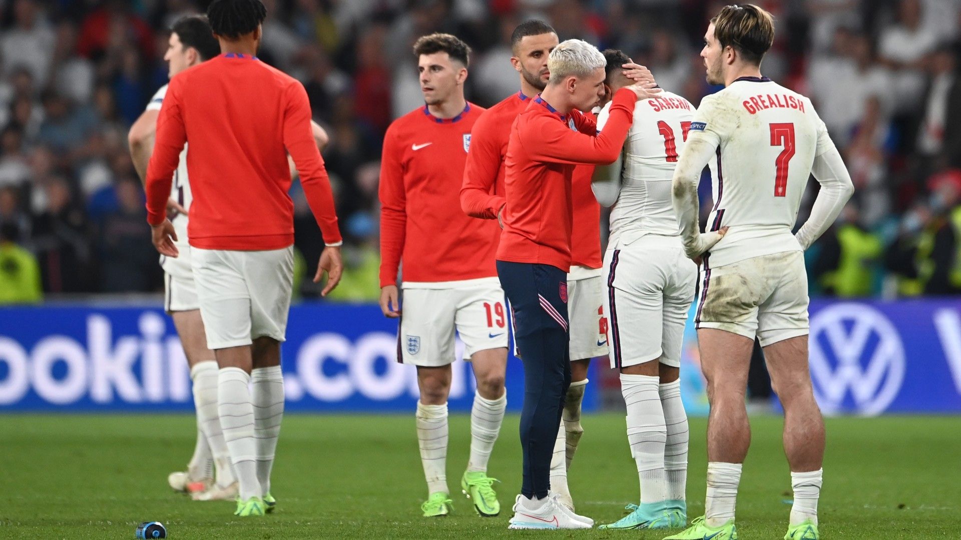 Kyle Walker England Euro 2020 final 