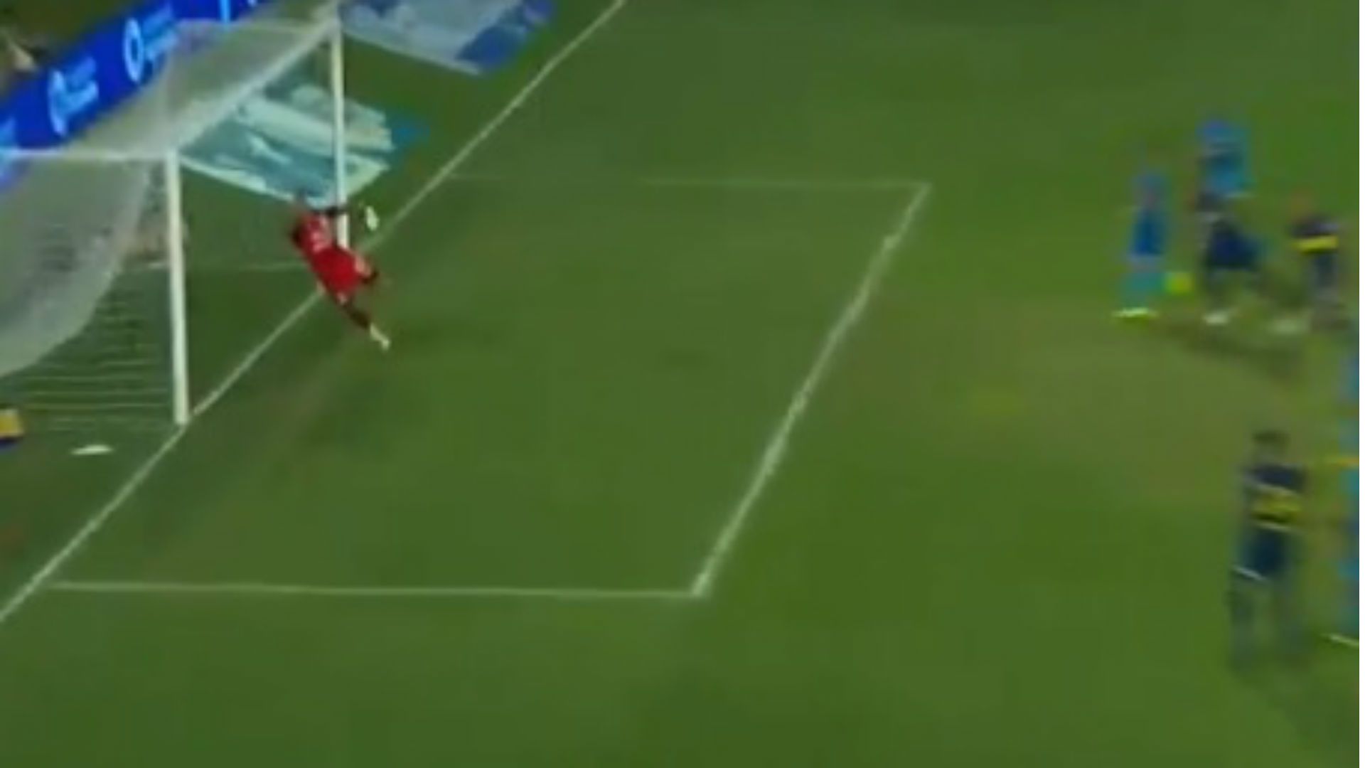 Captura TV Belgrano Boca Superliga argentina 100219