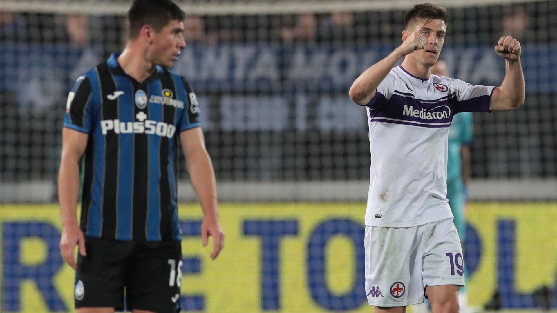 Malinovskyi Piatek Atalanta Fiorentina Coppa Italia