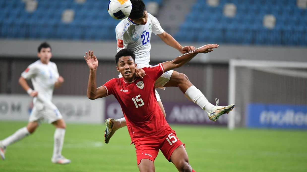 Indonesia U-20 vs Uzbekistan U-20 Piala Asia U-20 2025 16022025