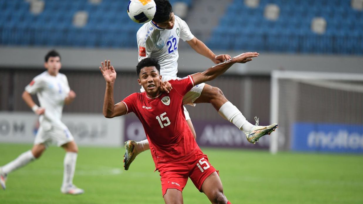 Indonesia U-20 vs Uzbekistan U-20 Piala Asia U-20 2025 16022025