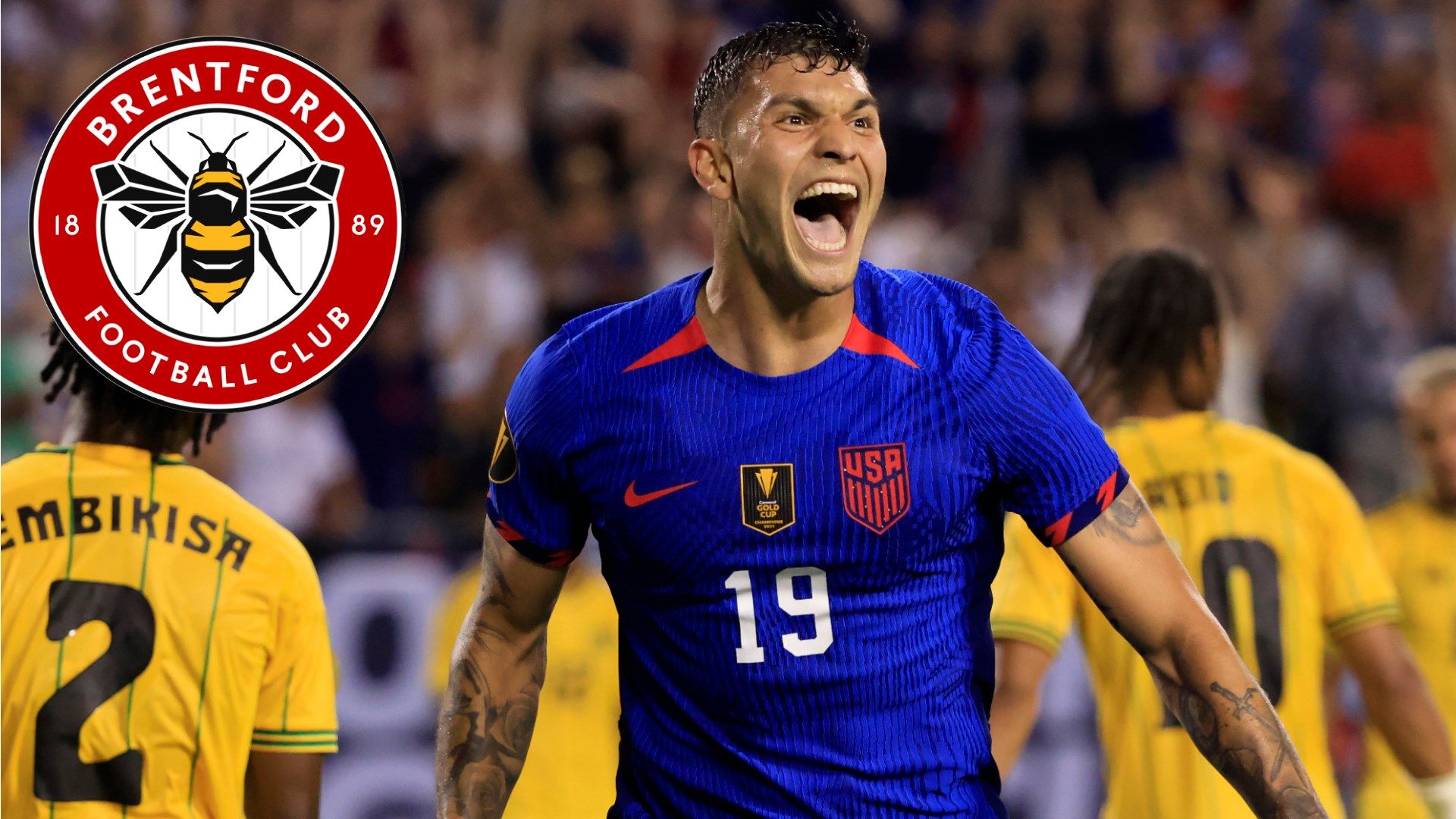 Brandon Vazquez Brentford split