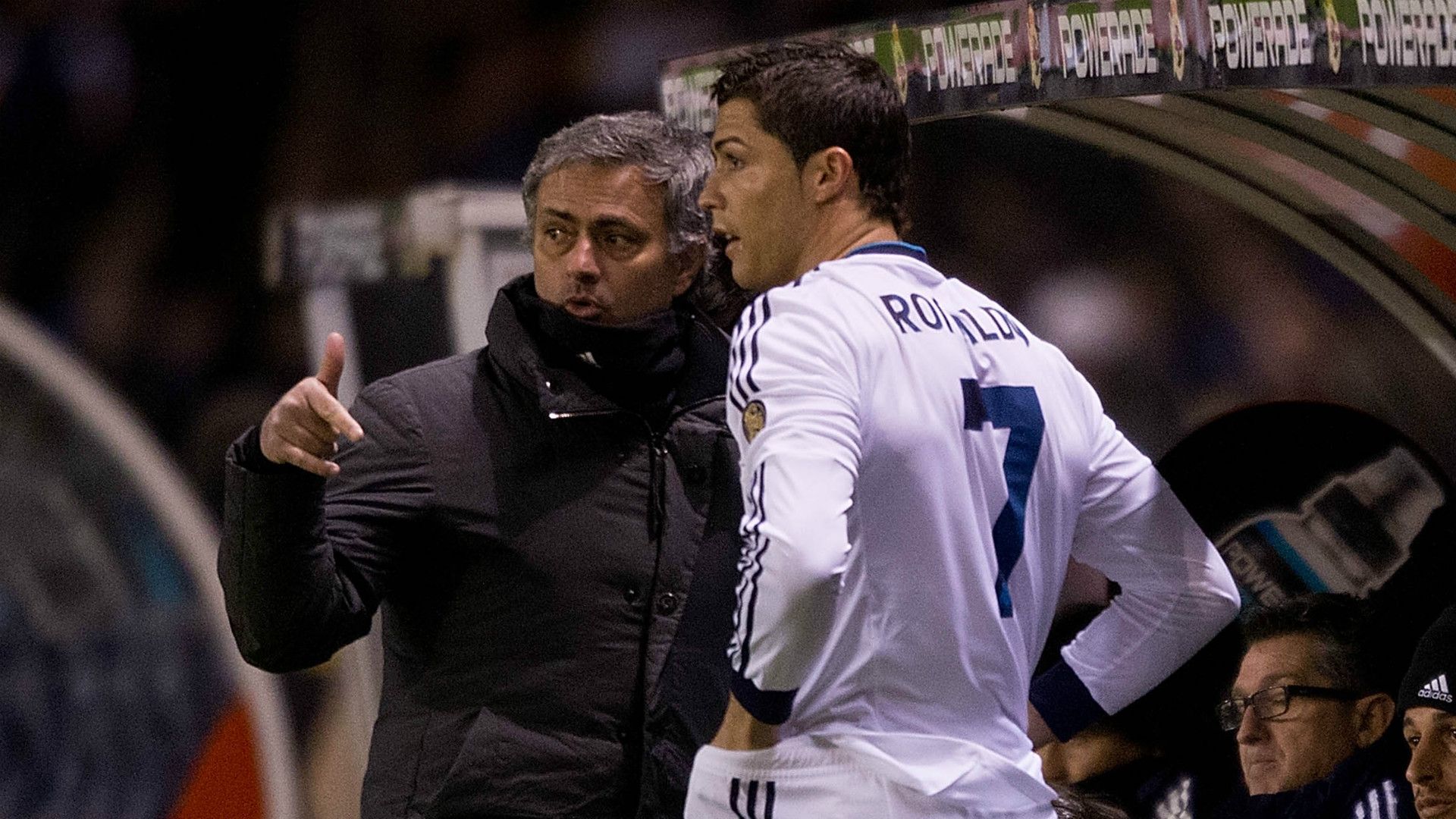 Cristiano Ronaldo Jose Mourinho 23022013