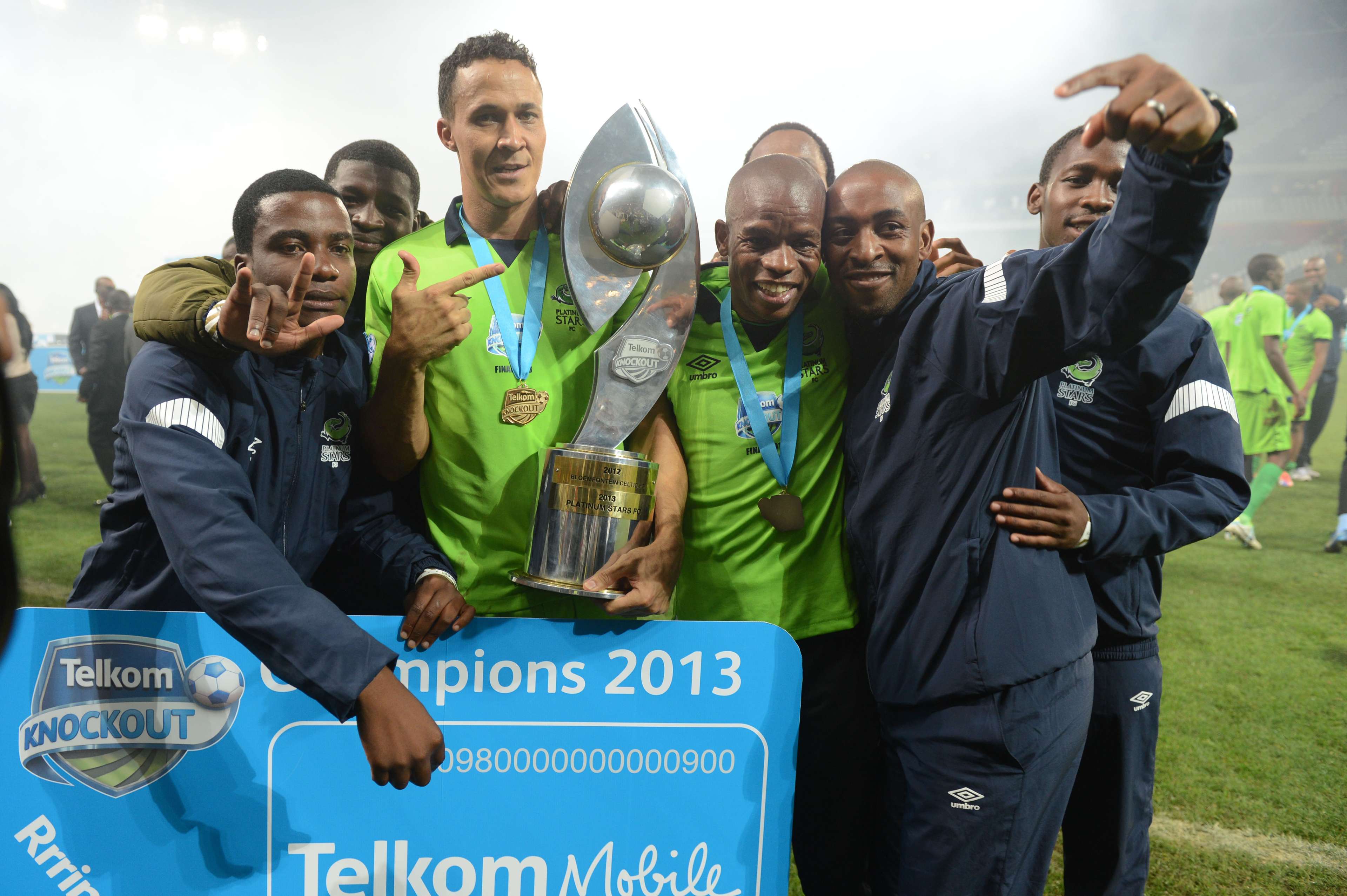 Platinum Stars Telkom Knockout champs 2013