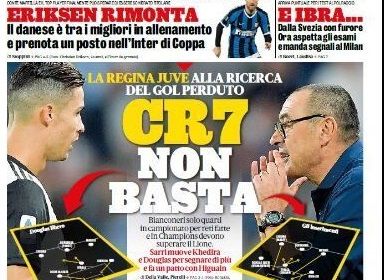 4 June 2020 Gazzetta embed only newspapers covers