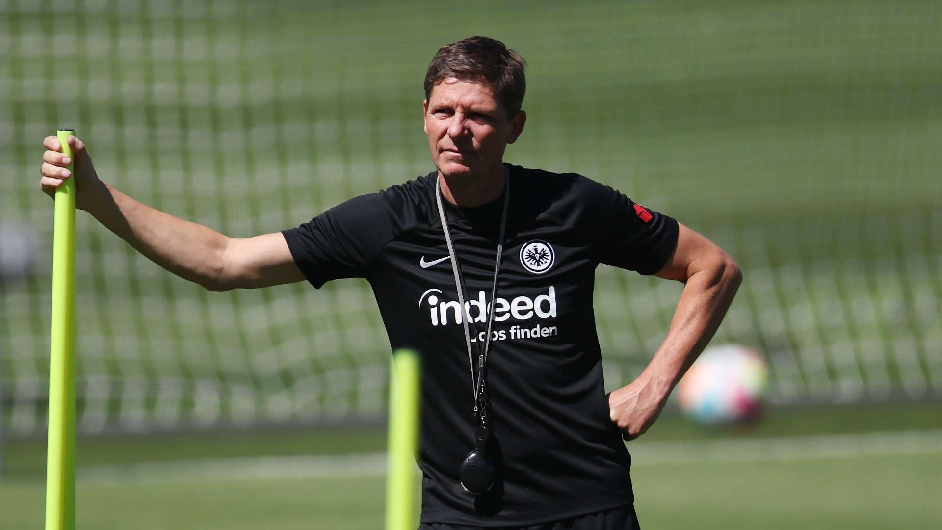 Oliver Glasner Head coach of Eintracht Frankfurt 
