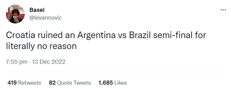 Twitter react Croatia hate