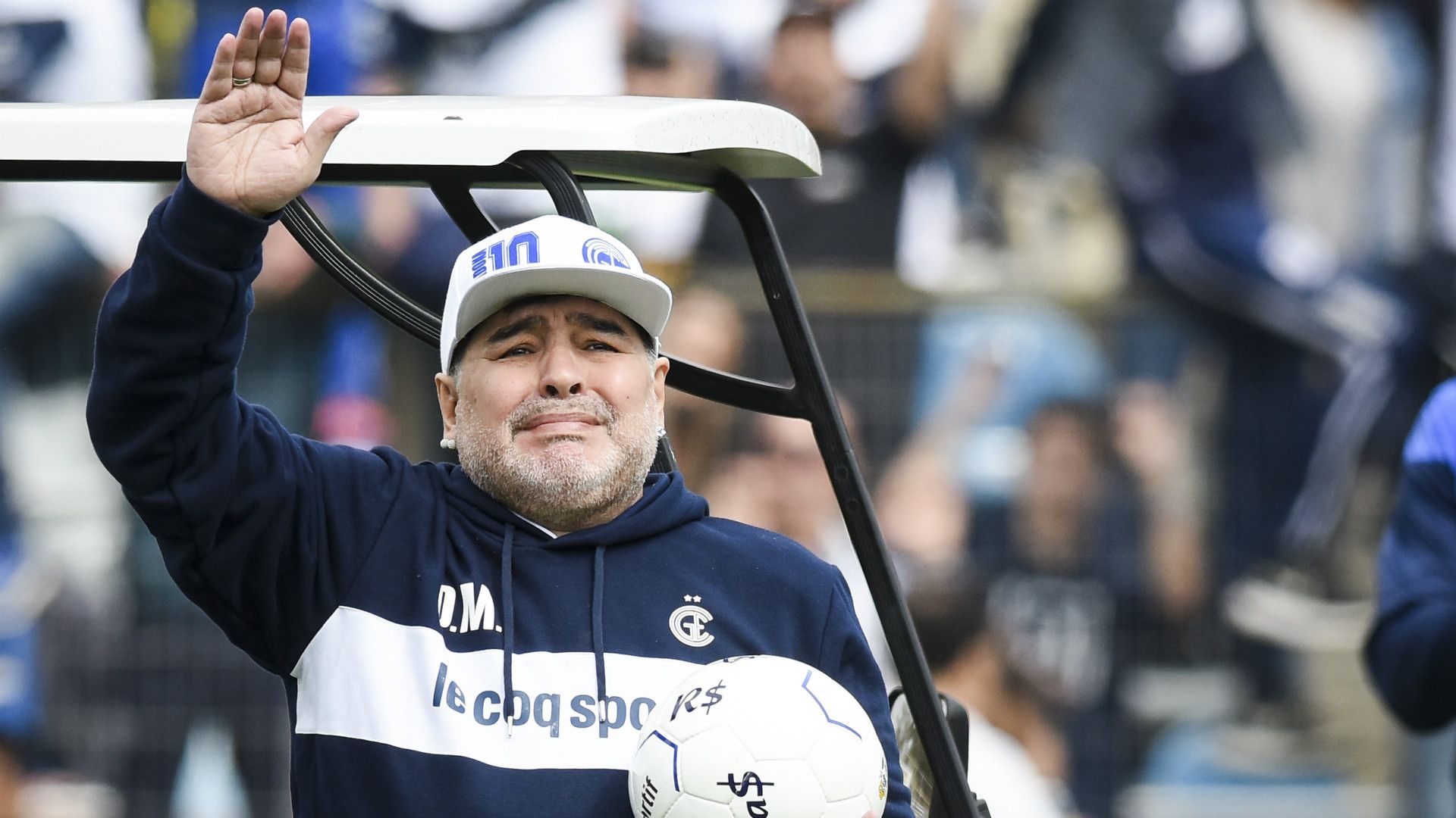 Diego Maradona Presentacion Gimnasia La Plata 08092019