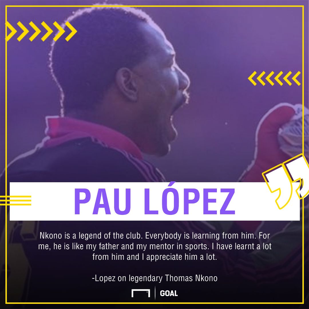 Lopez on legendary Thomas Nkono