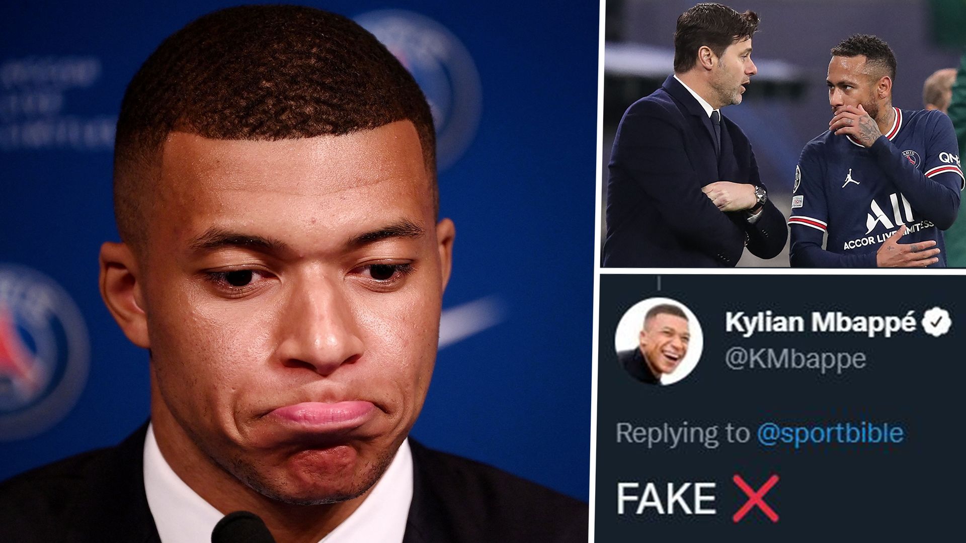 Kylian Mbappe Pochettino Neymar PSG