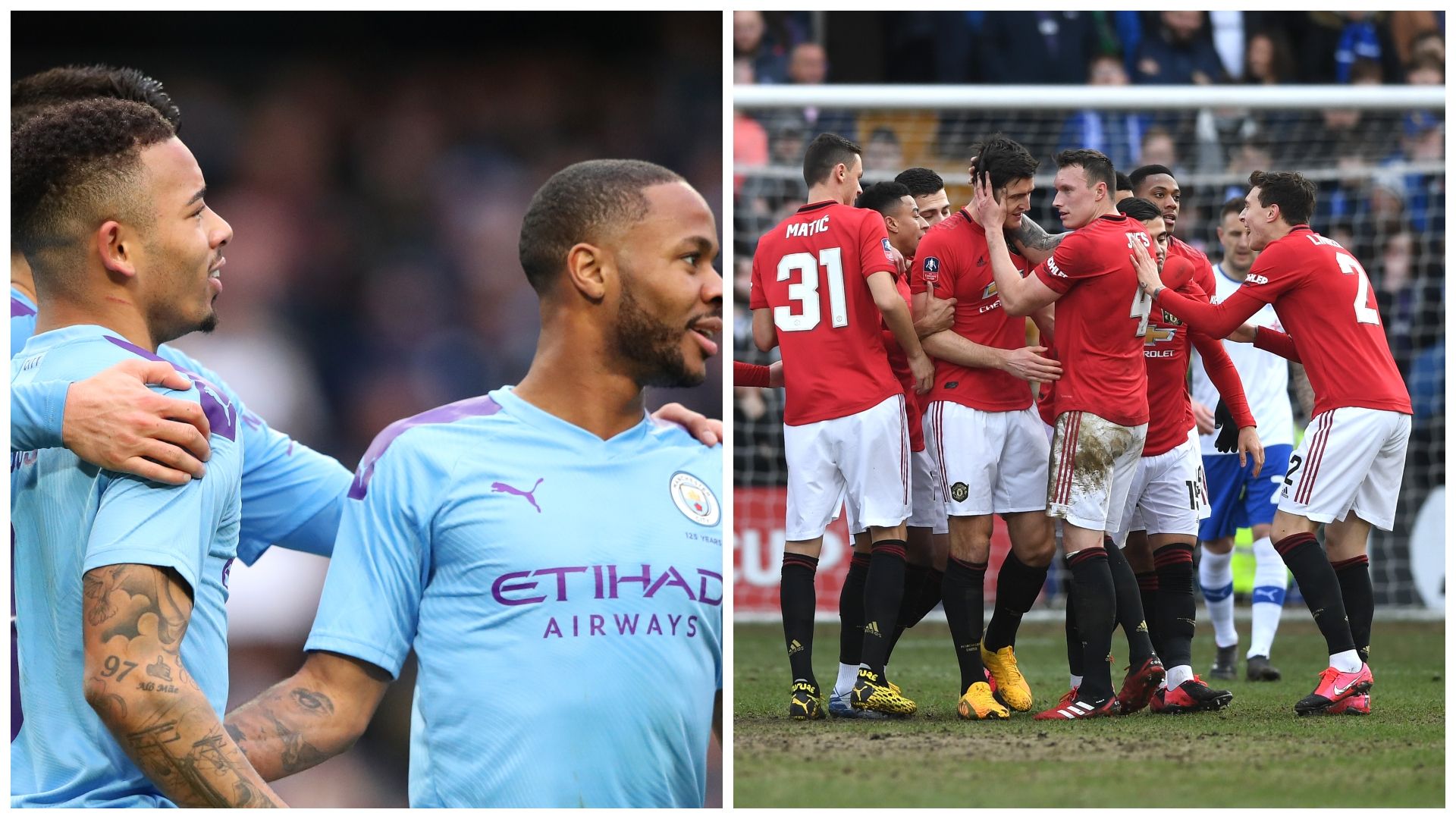 Manchester City Manchester United FA Cup 01262020