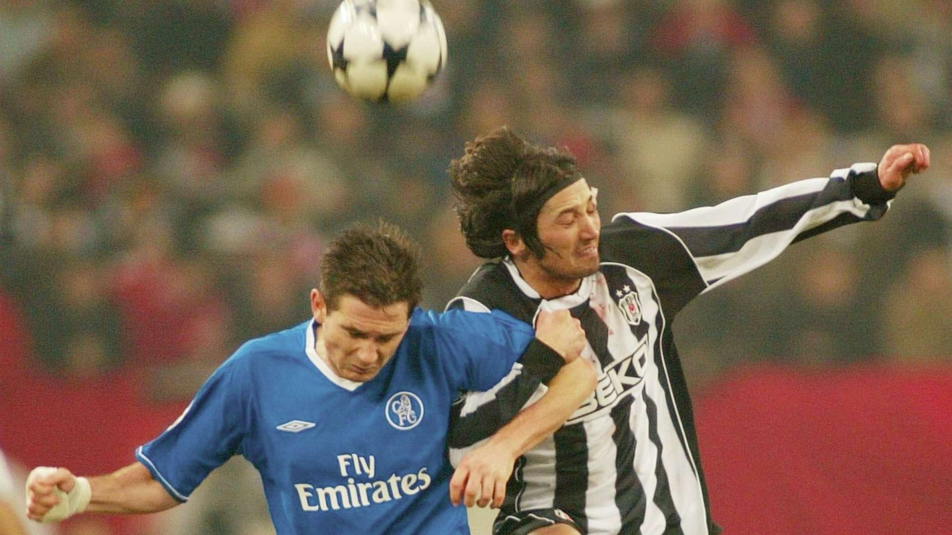 Frank Lampard Ilhan Mansiz Besiktas Chelsea 12092003