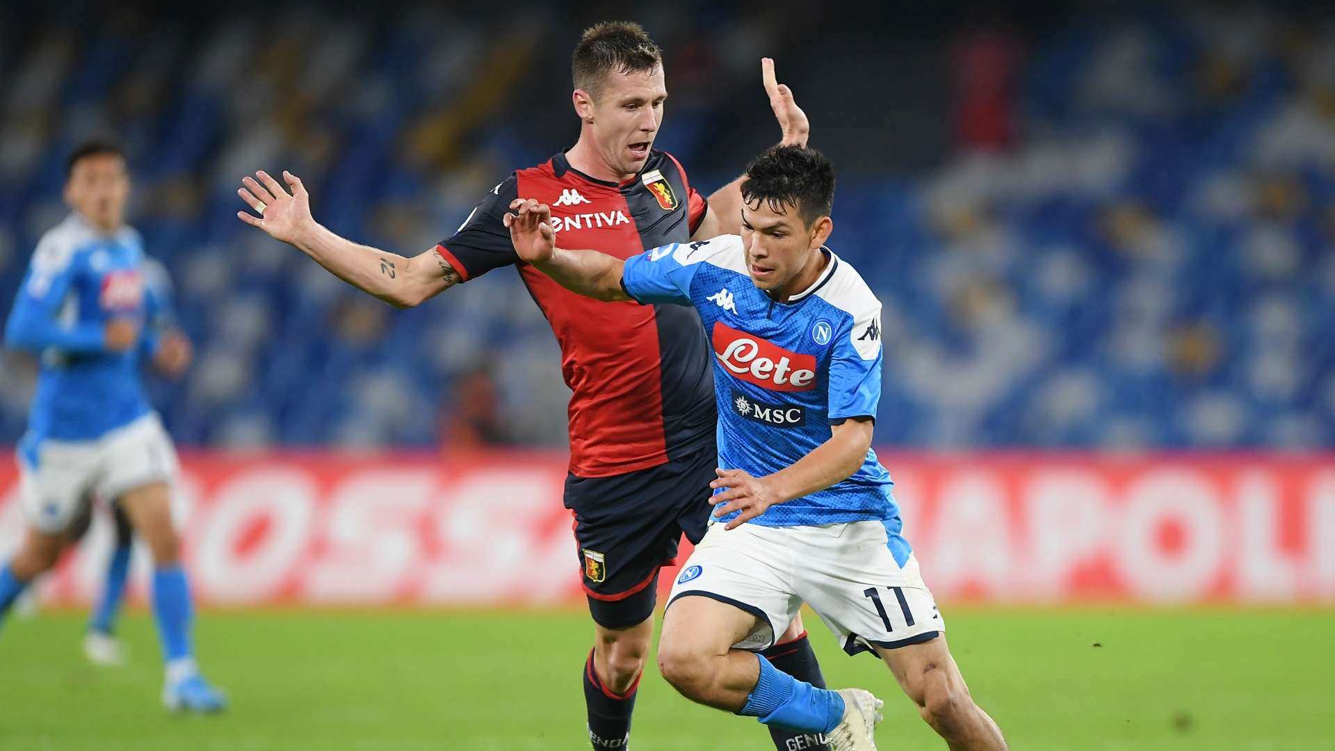 Hirving Lozano Napoli Genoa