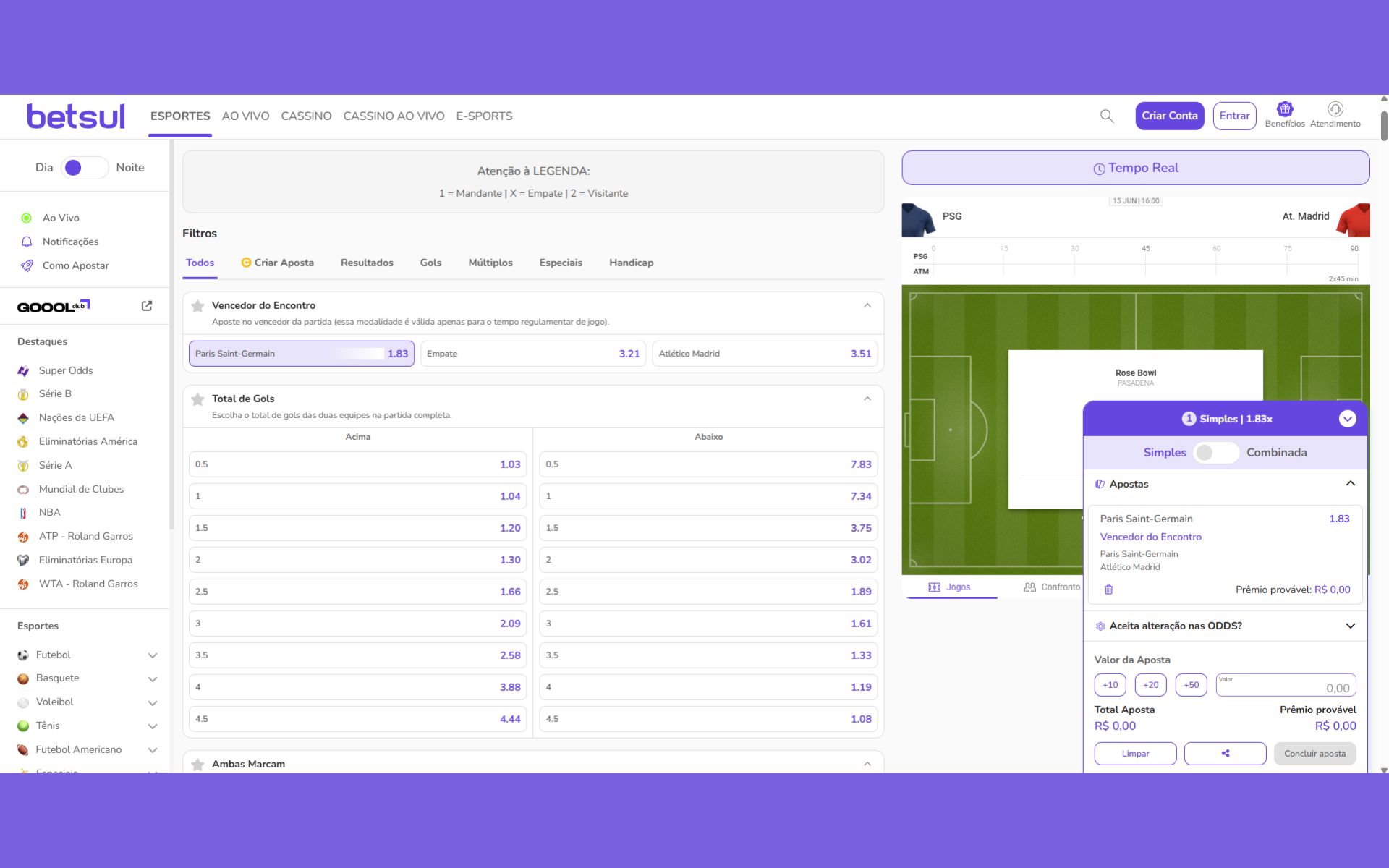 Apostas Mundial de Clubes Betsul