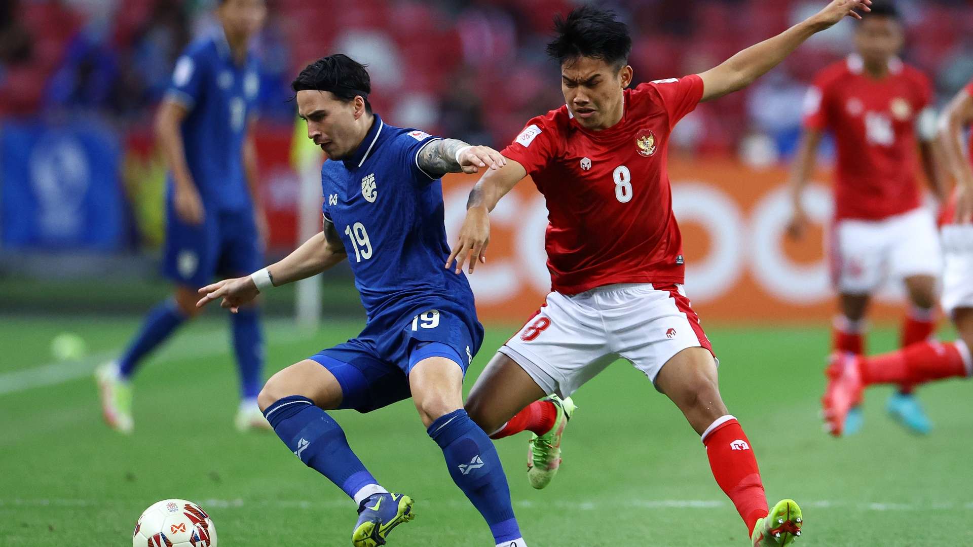 Witan Sulaeman - Indonesia & Tristan Do - Thailand Piala AFF 2020