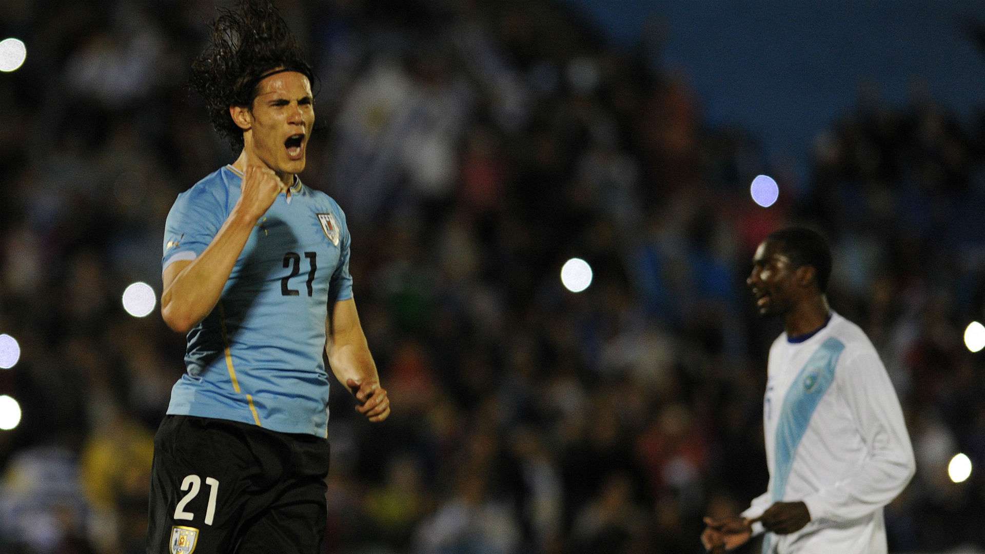 Edinson Cavani Uruguay Guatemala