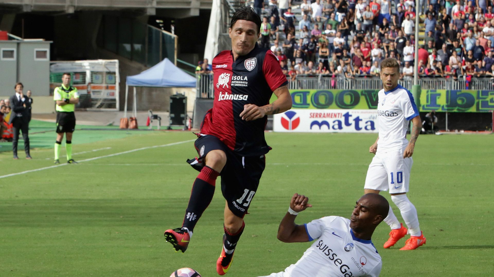 Pisacane Cagliari Atalanta