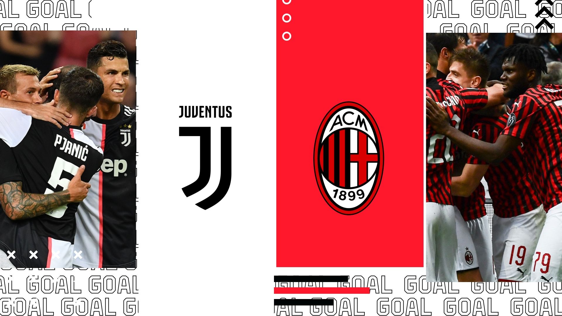 Juventus-Milan tv streaming