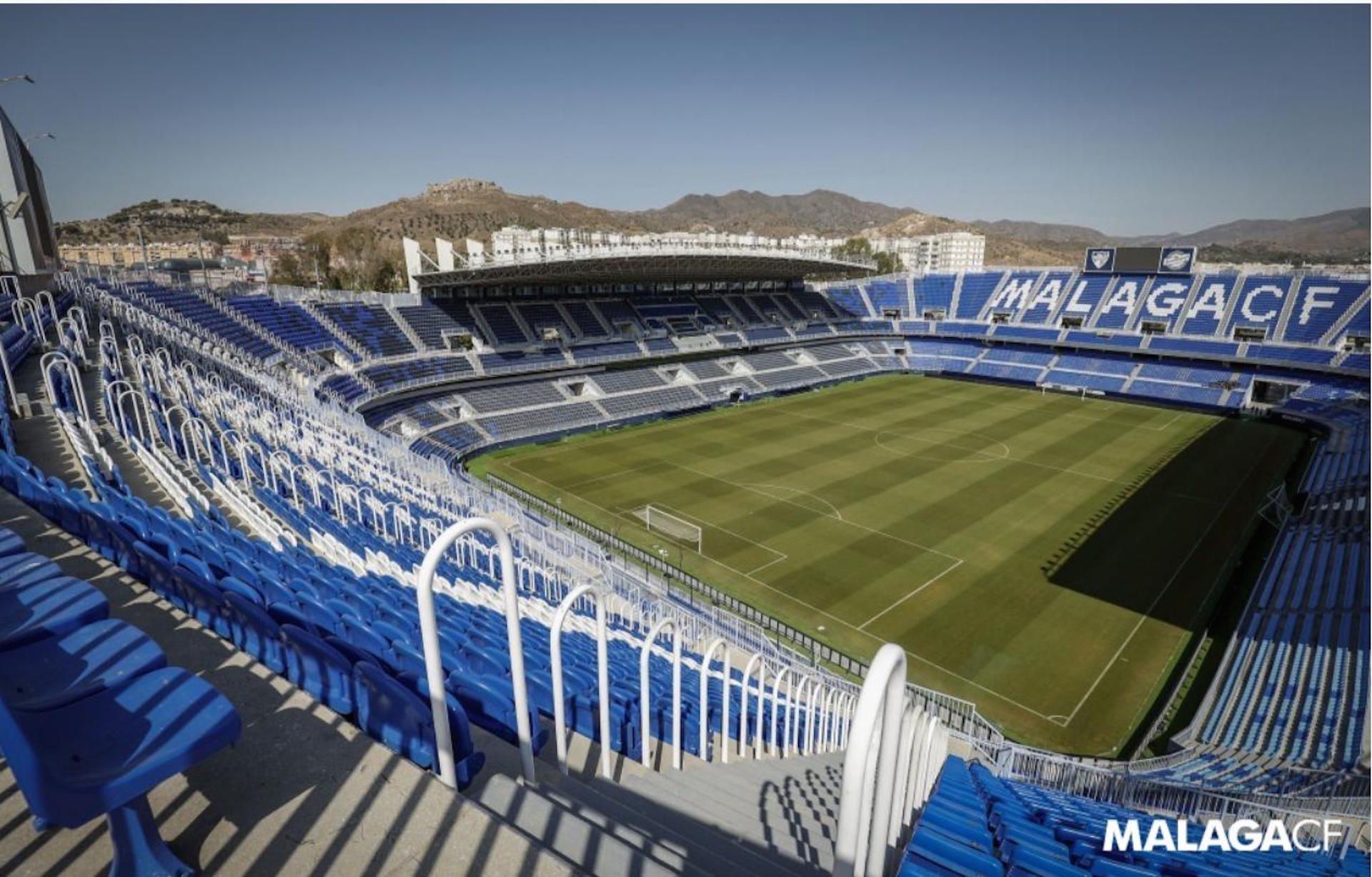 La Rosaleda, sede de la semifinal de la Supercopa de España