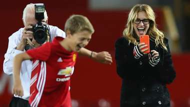 Julia Roberts - Manchester United- Old Trafford