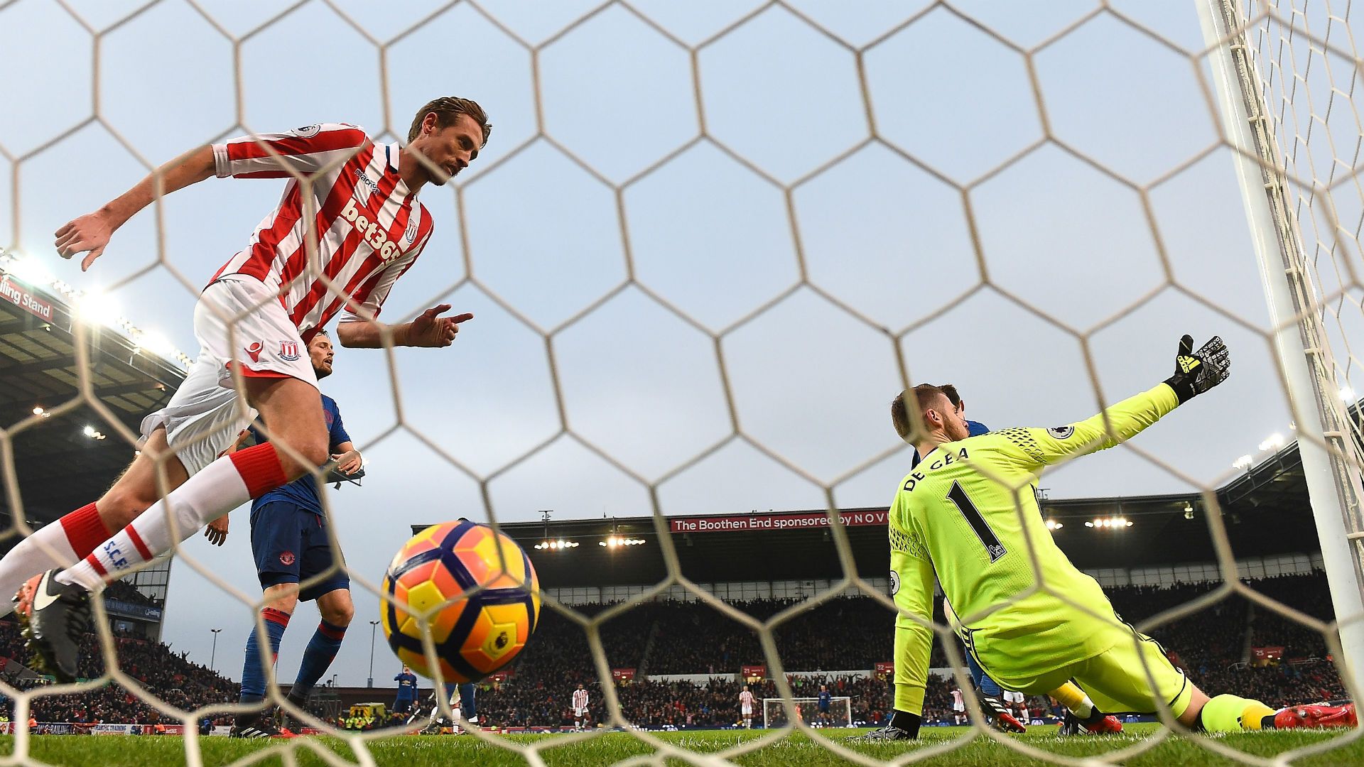 Stoke Manchester United Juan Mata own goal