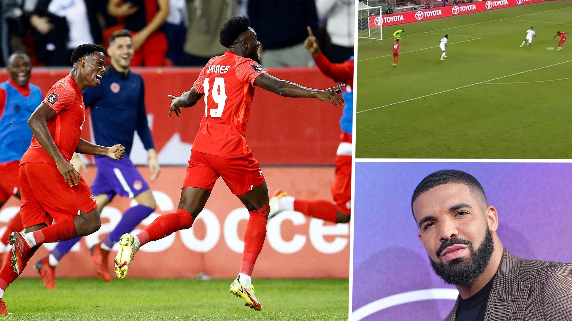 Alphonso Davies Canada Drake 2021-22