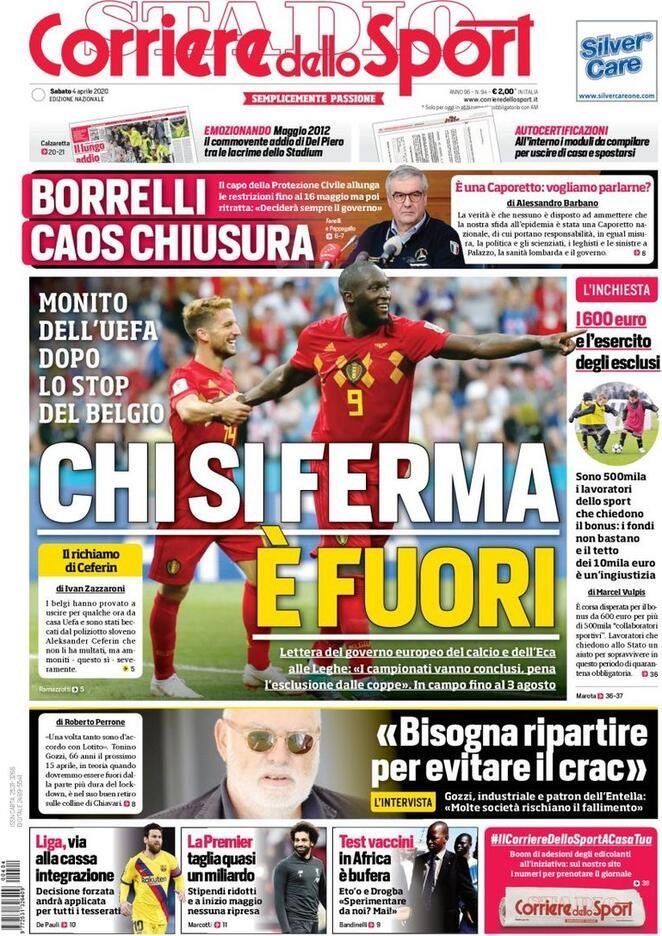 4 April 2020 Corriere