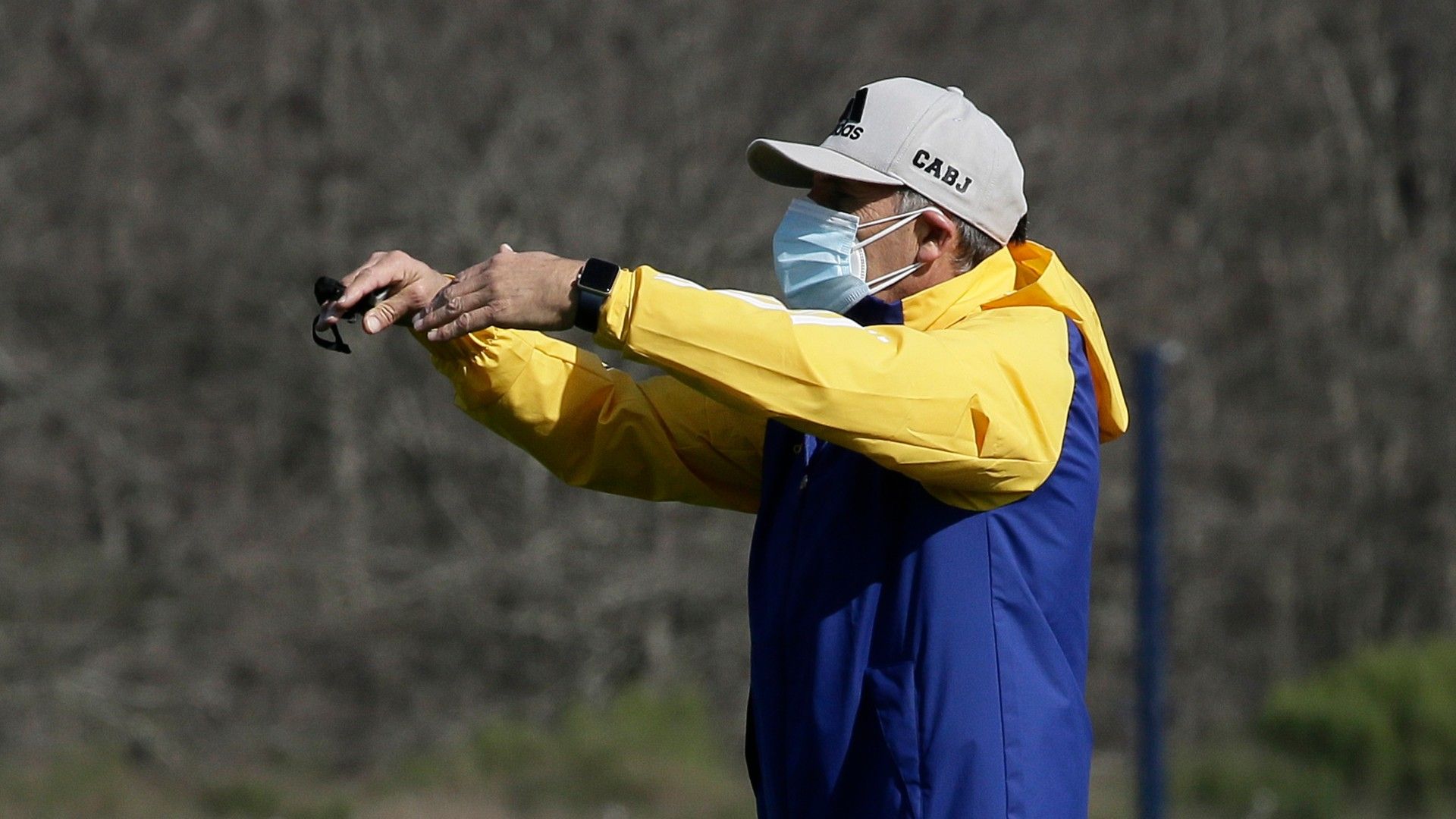 Russo Boca Entrenamiento Coronavirus 2020