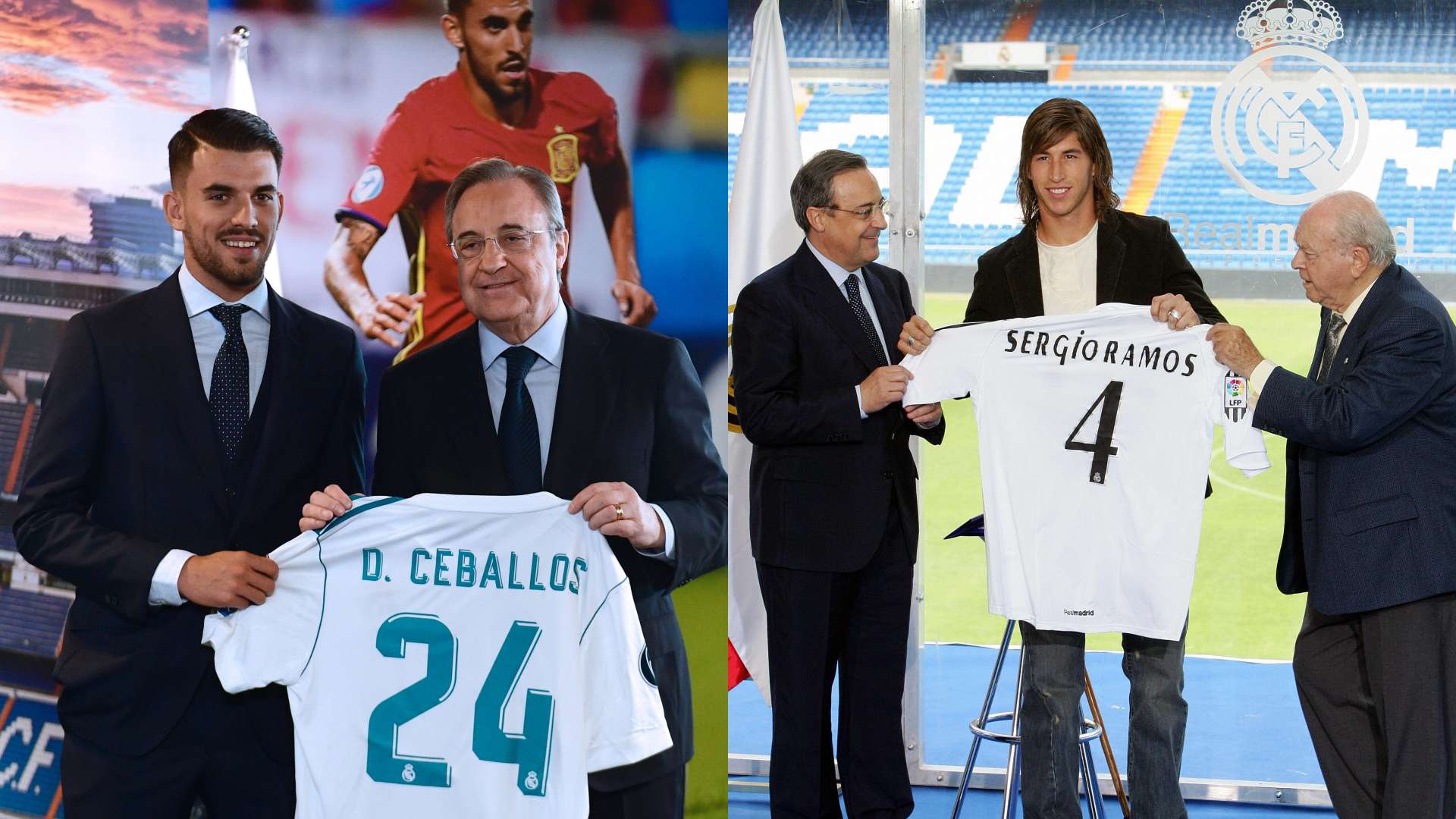 Sergio Ramos Dani Ceballos Real Madrid