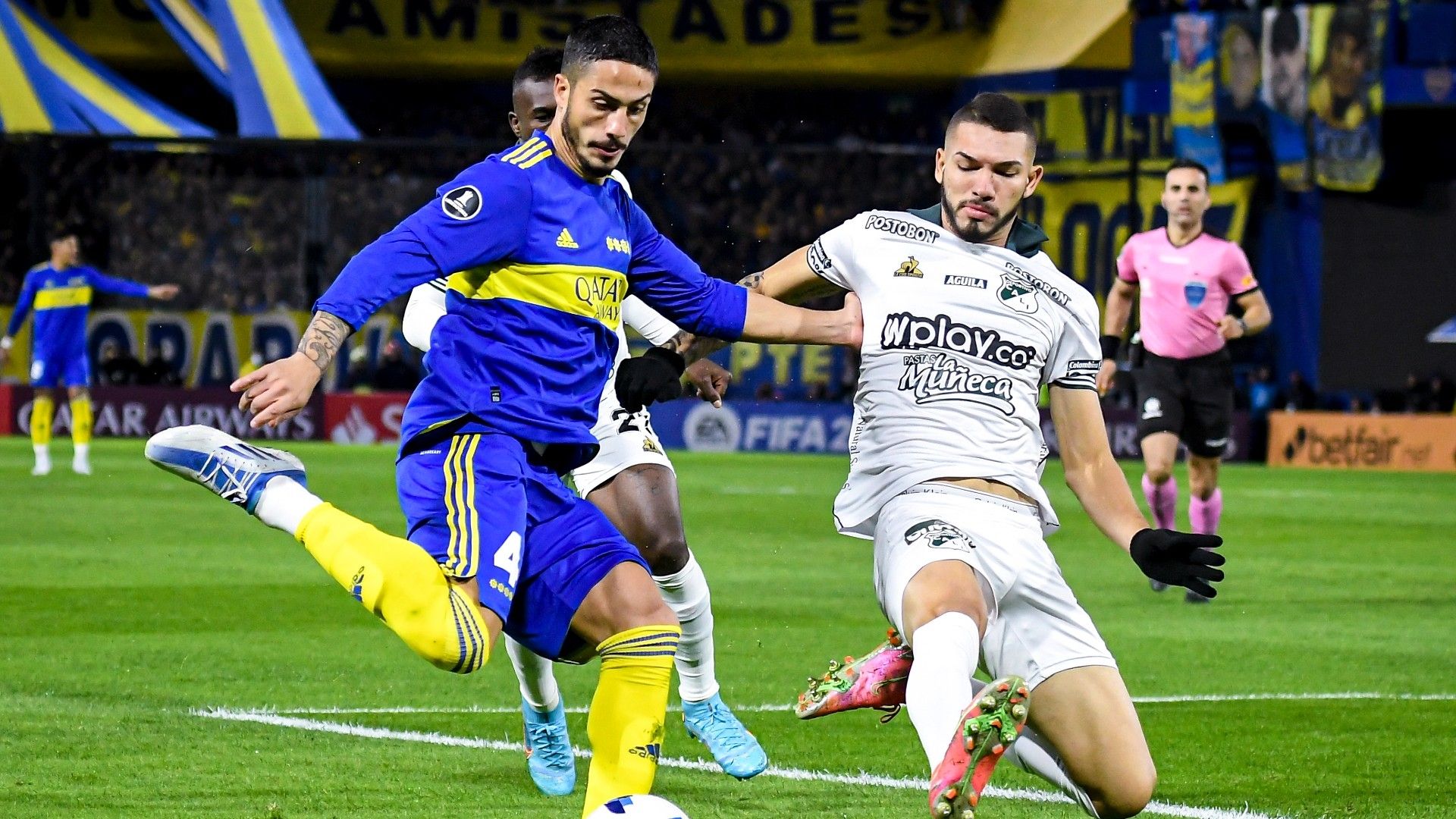 Nicolas Figal Boca Juniors Deportivo Cali Copa Libertadores 26052022