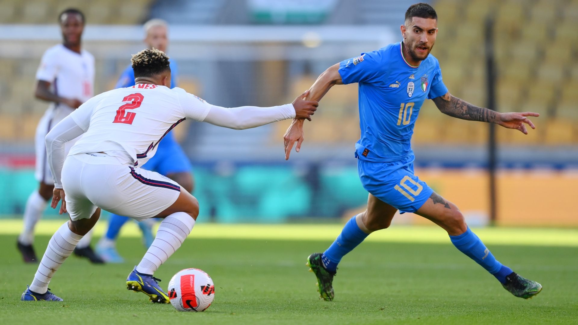 Pellegrini England Italy Nations League