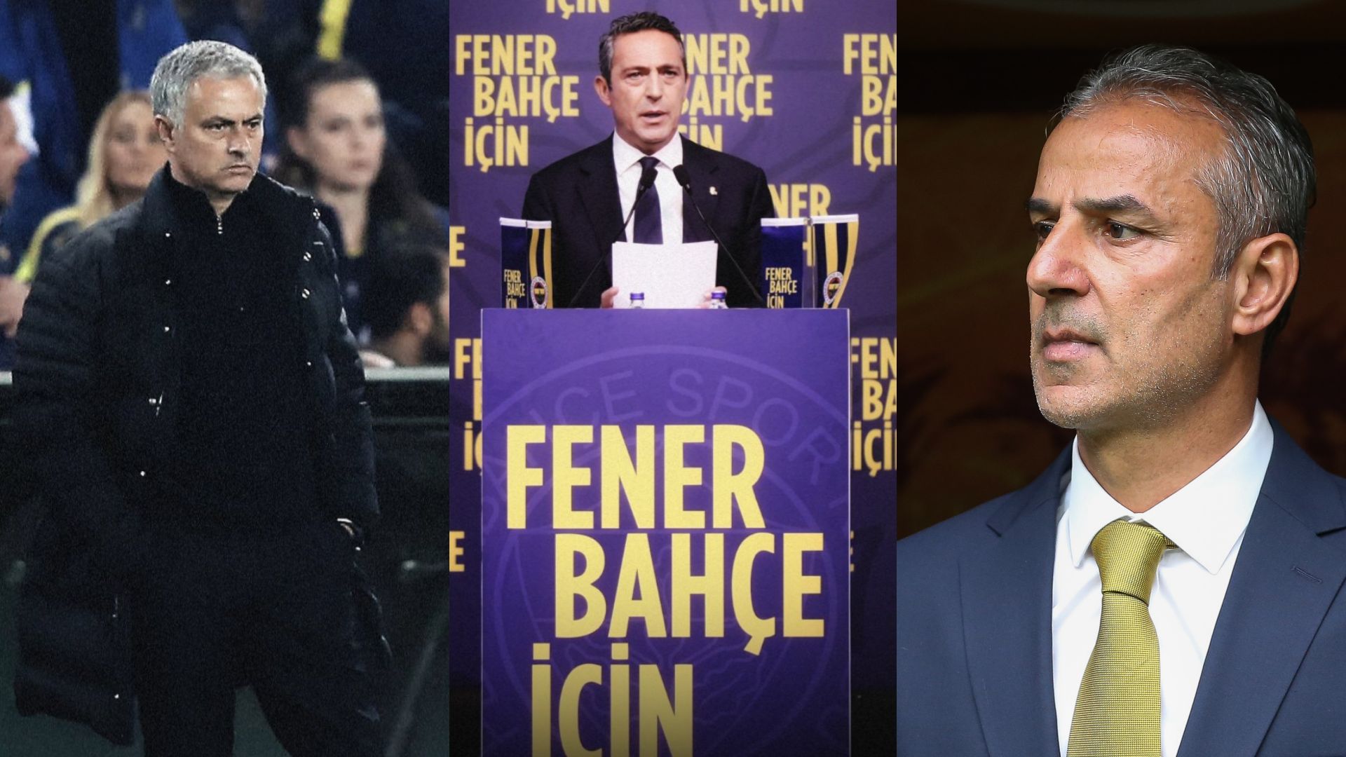 Jose Mourinho, Ali Koç, İsmail Kartal GFX