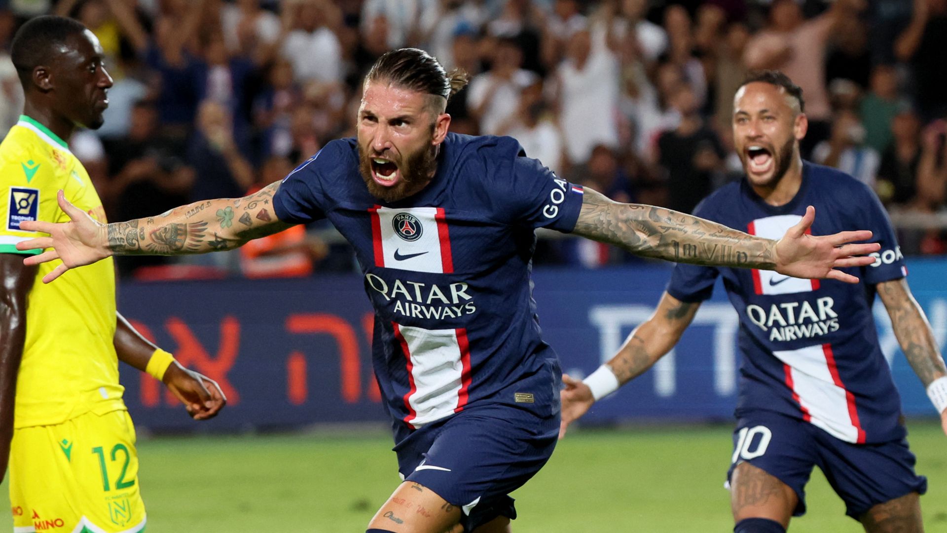 Sergio Ramos Nantes PSG 31072022