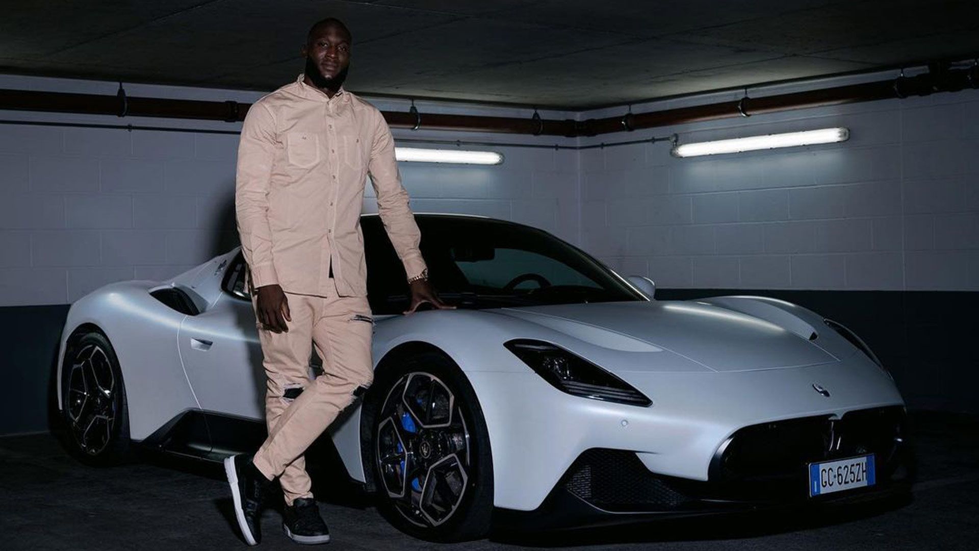 Lukaku Maserati