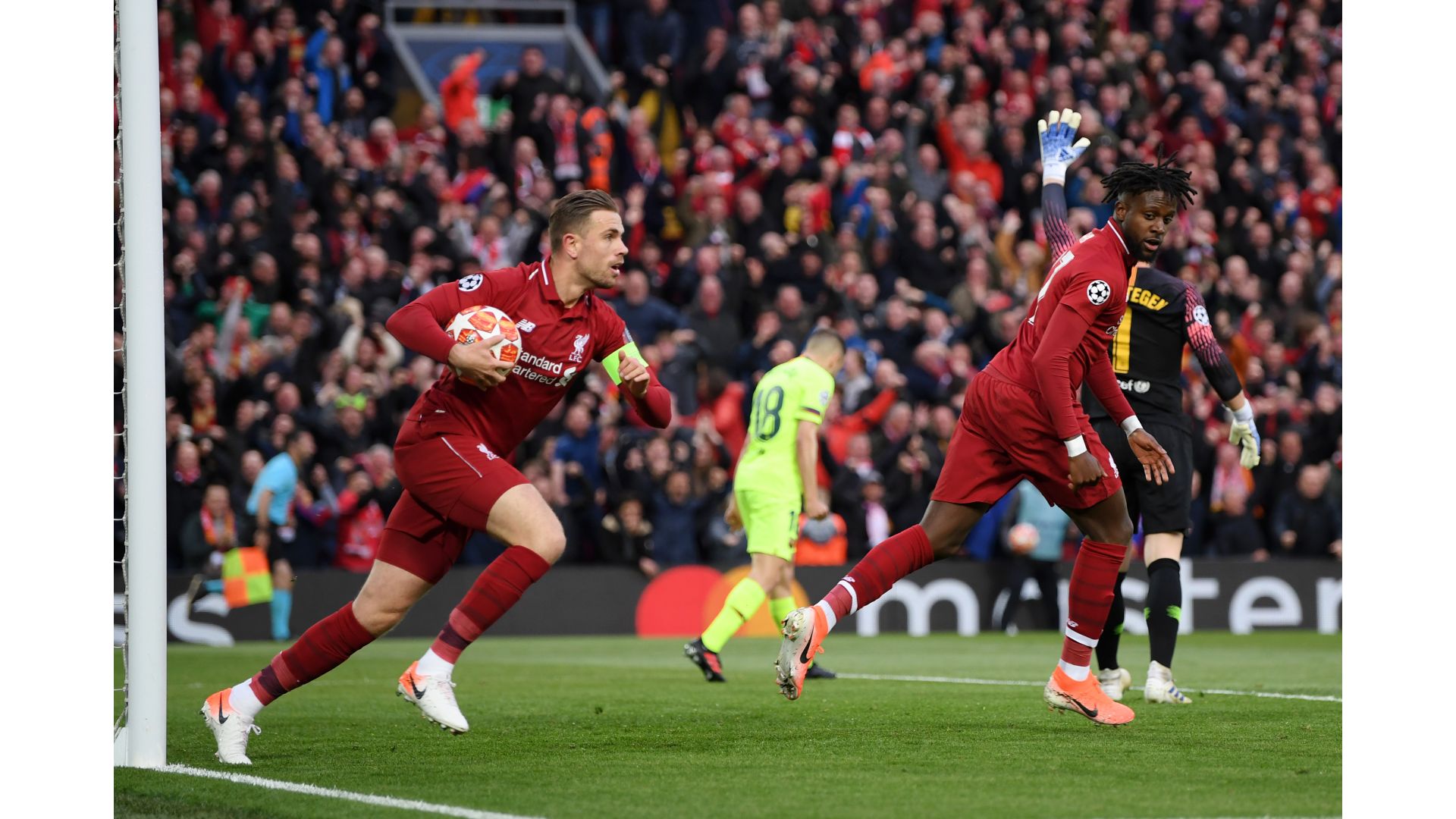 Jordan Henderson Liverpool Barcelona 2019