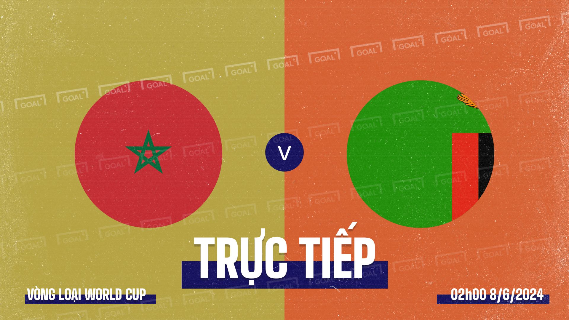 Morocco vs Zambia 2024 GFX