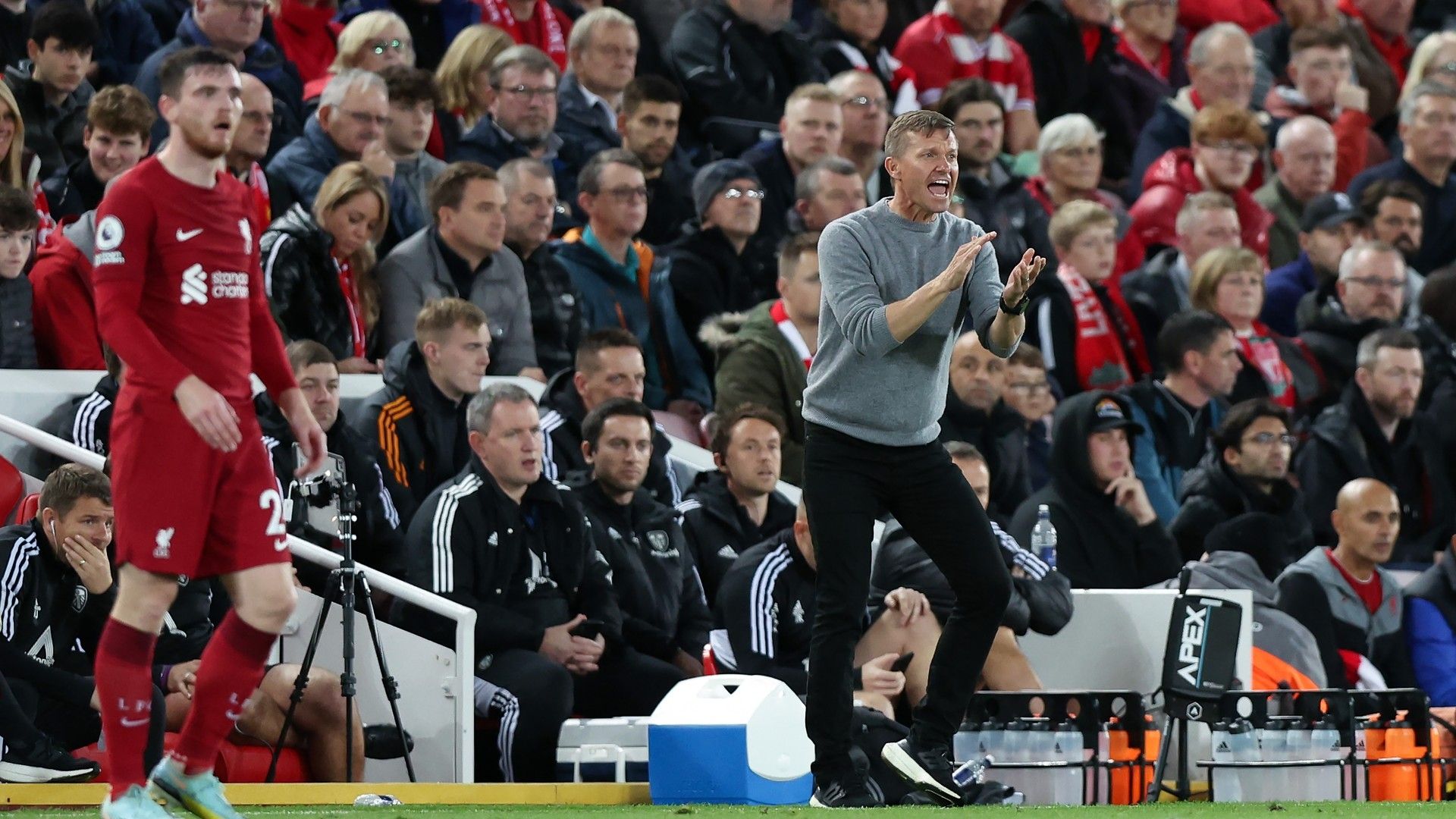 Jesse Marsch Leeds Liverpool 2022-23