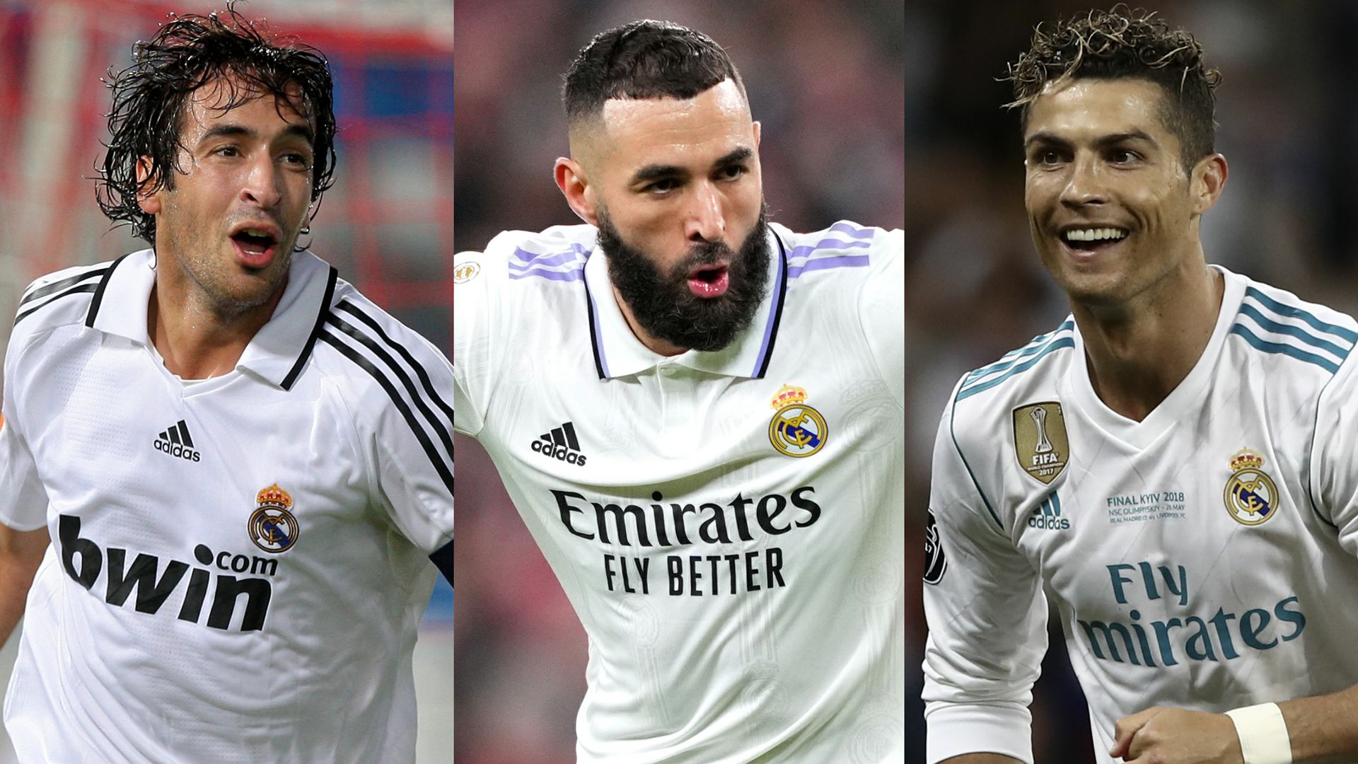 Raul Karim Benzema Cristiano Ronaldo