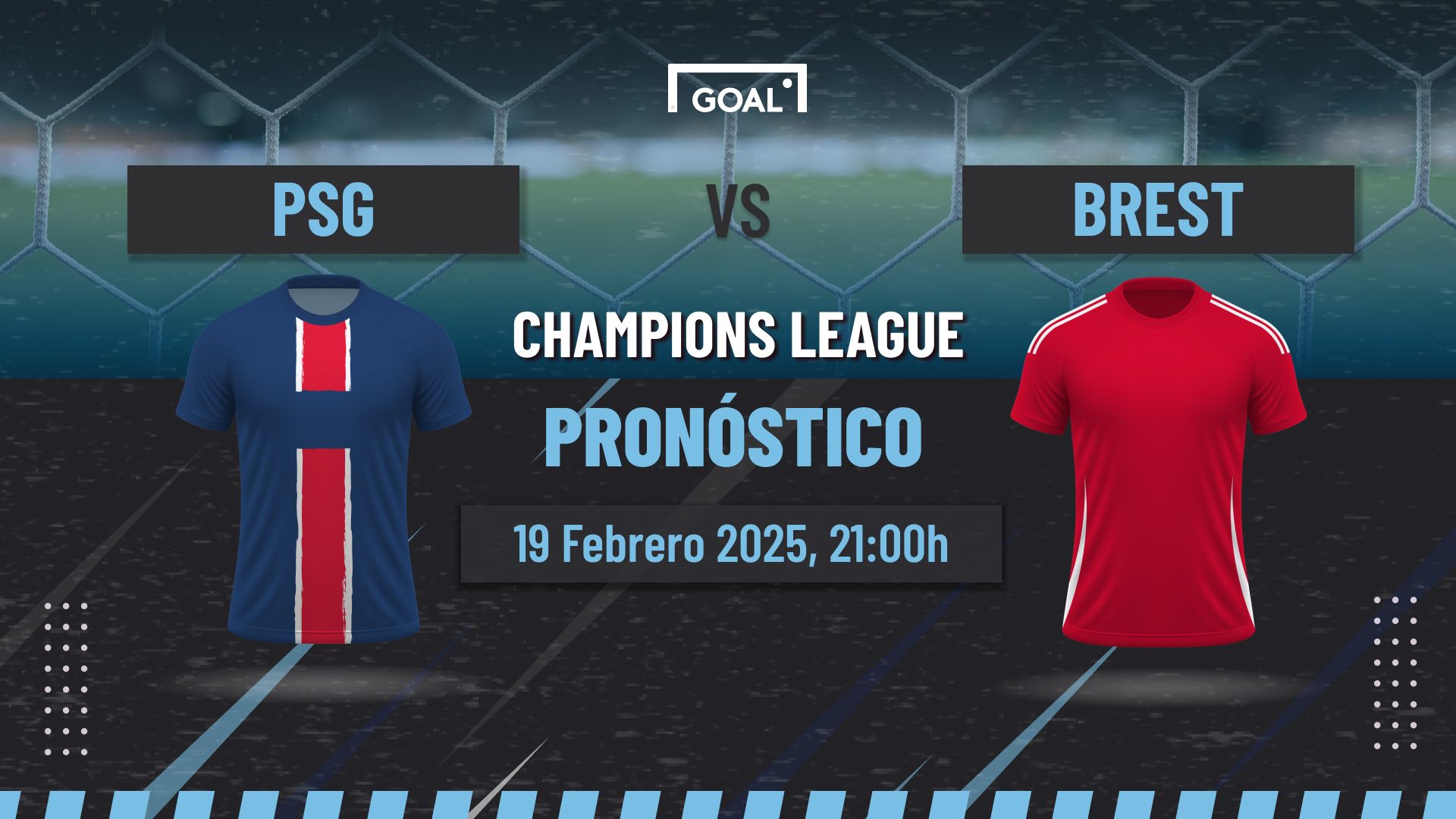 PSG vs Brest Pronóstico y Apuestas Champions League | 19/02/25